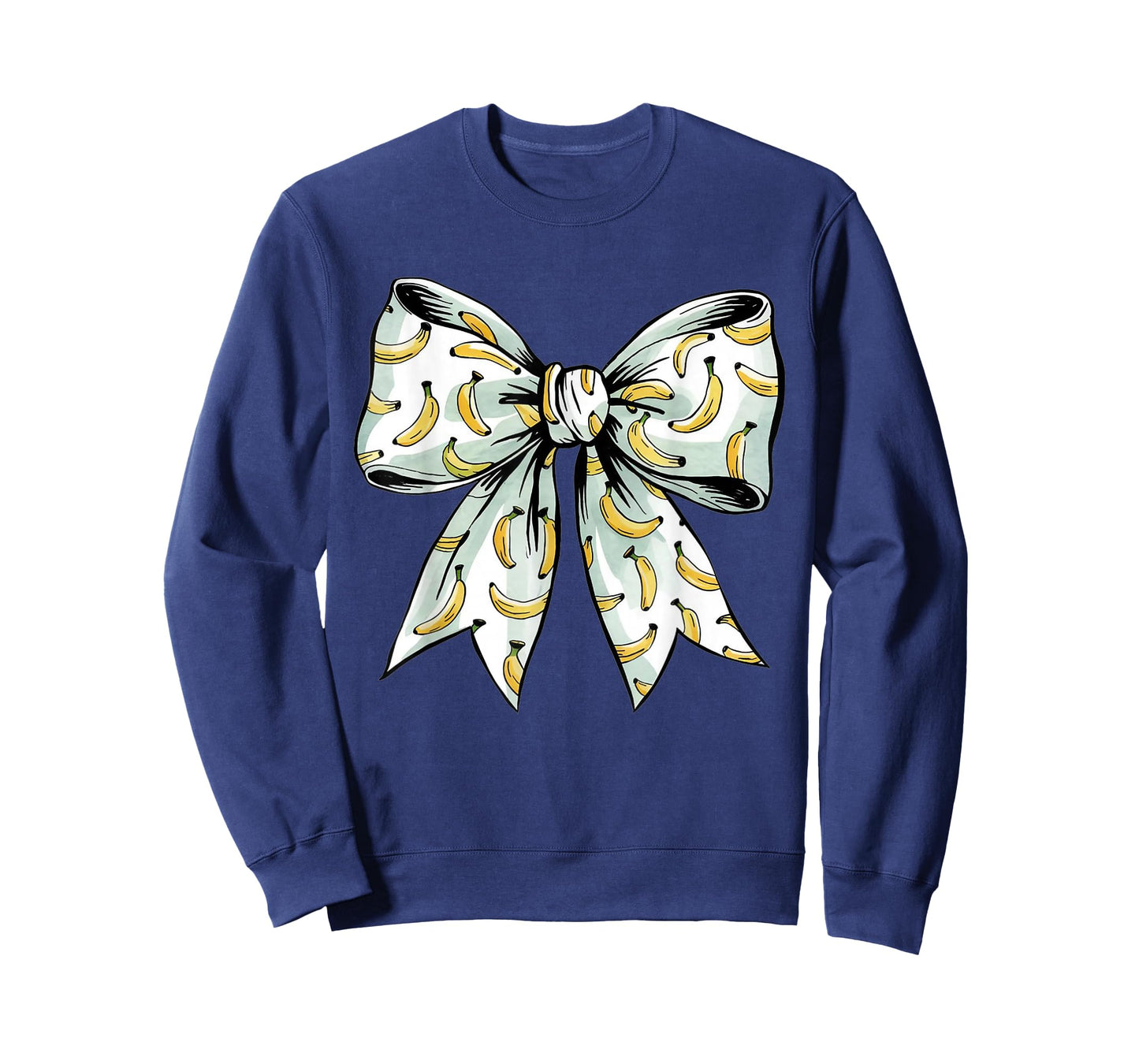 Banana Squad Coquette Bow Banana Lover Team Banana Crew T-Shirt