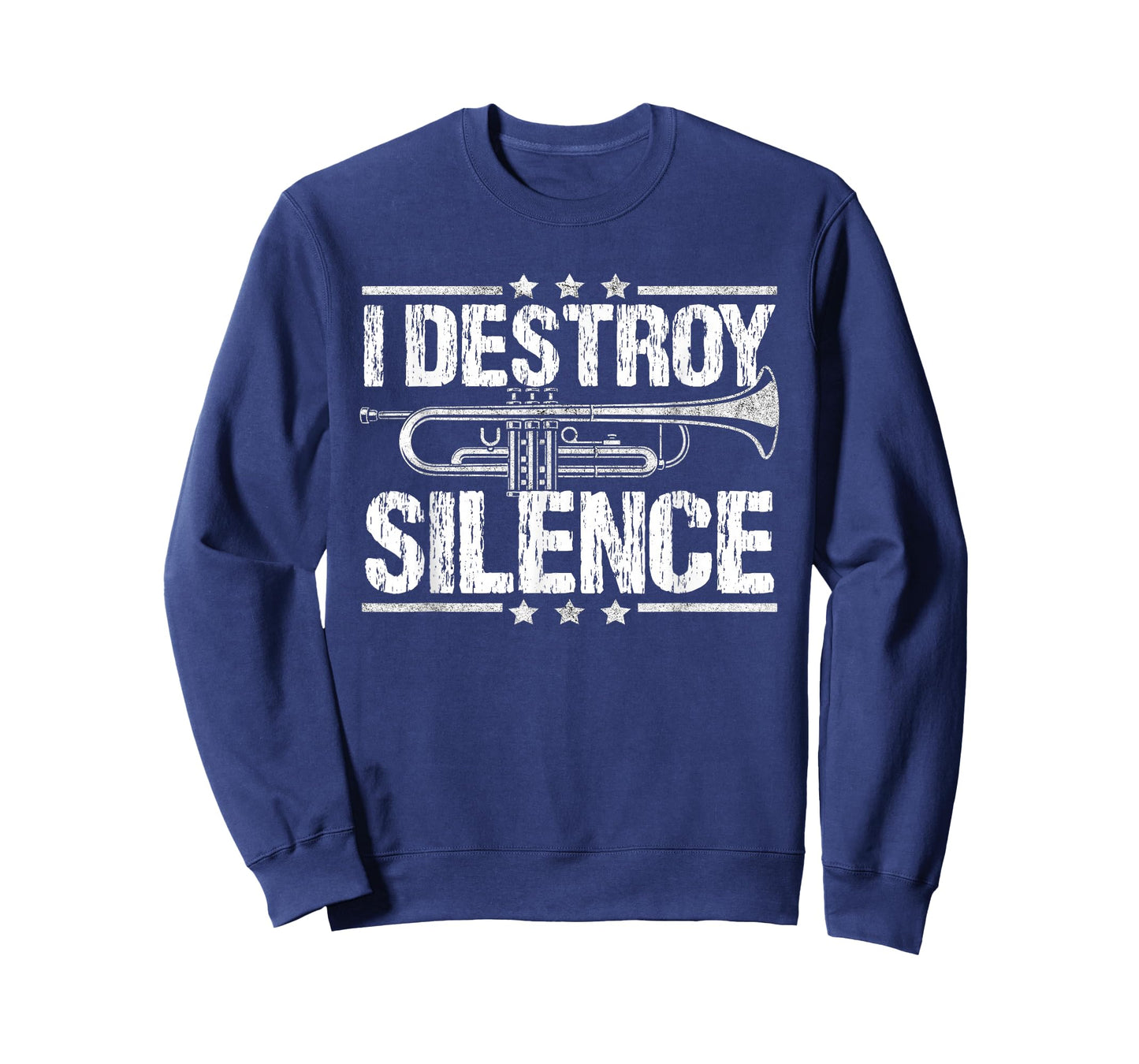 Ich zerstöre die Stille Trumpet Jazz Marching Band T-Shirt
