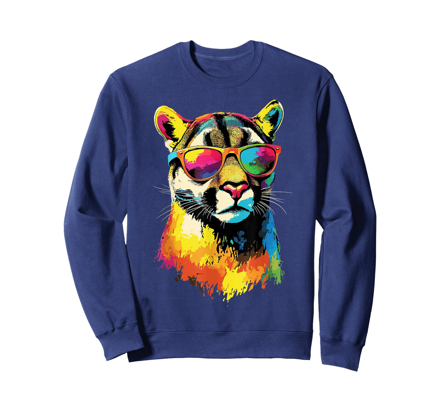 Puma Big Cat Mountain Lion Cougars Pumas Panther Cute Cougar T-Shirt
