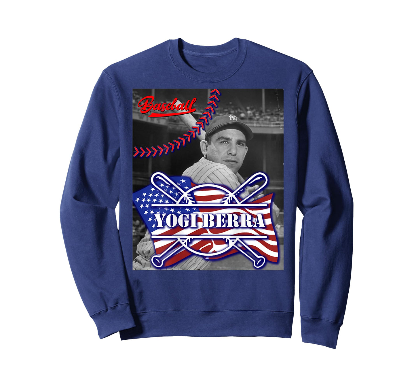 Yogi Berra_002_Back Printed T-Shirt