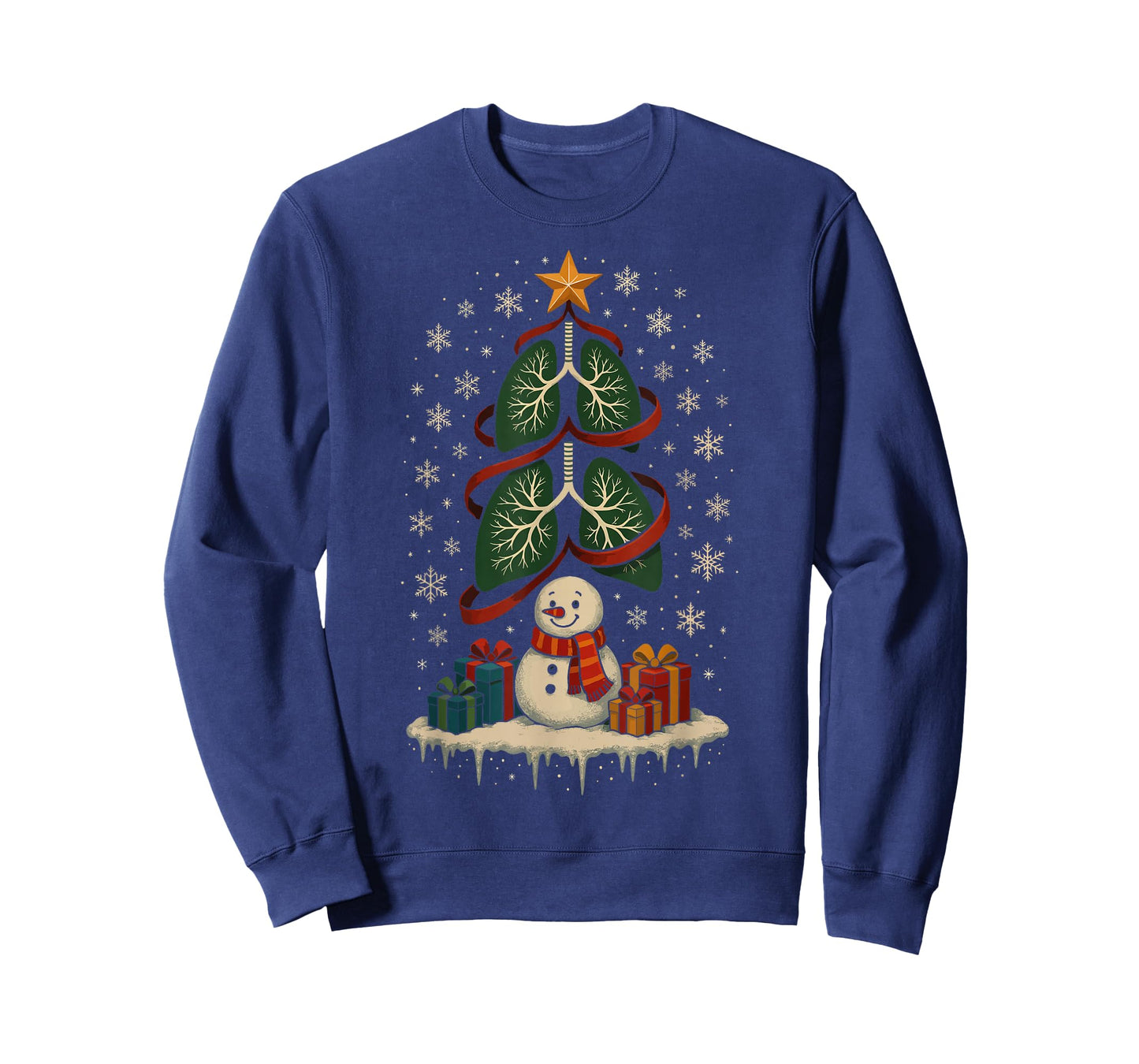 Christmas Respiratory Therapy Crew RT Nurse T-Shirt