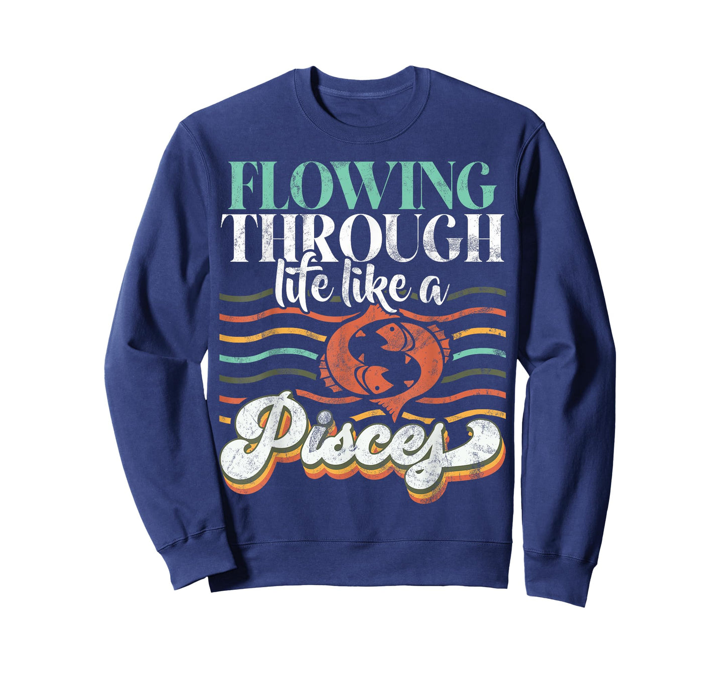 Flowing through life like a Pisces T-Shirt