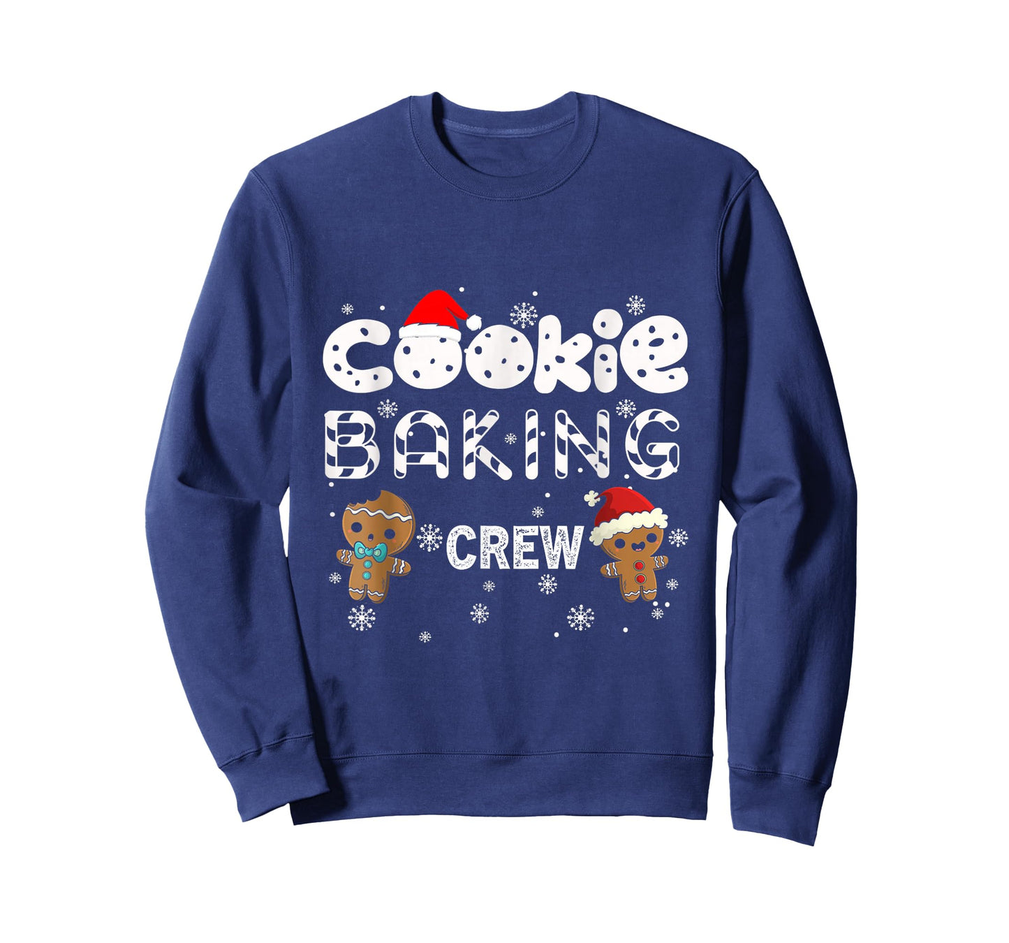 Cookie Baking Crew Gingerbread Christmas Costume Pajamas T-Shirt