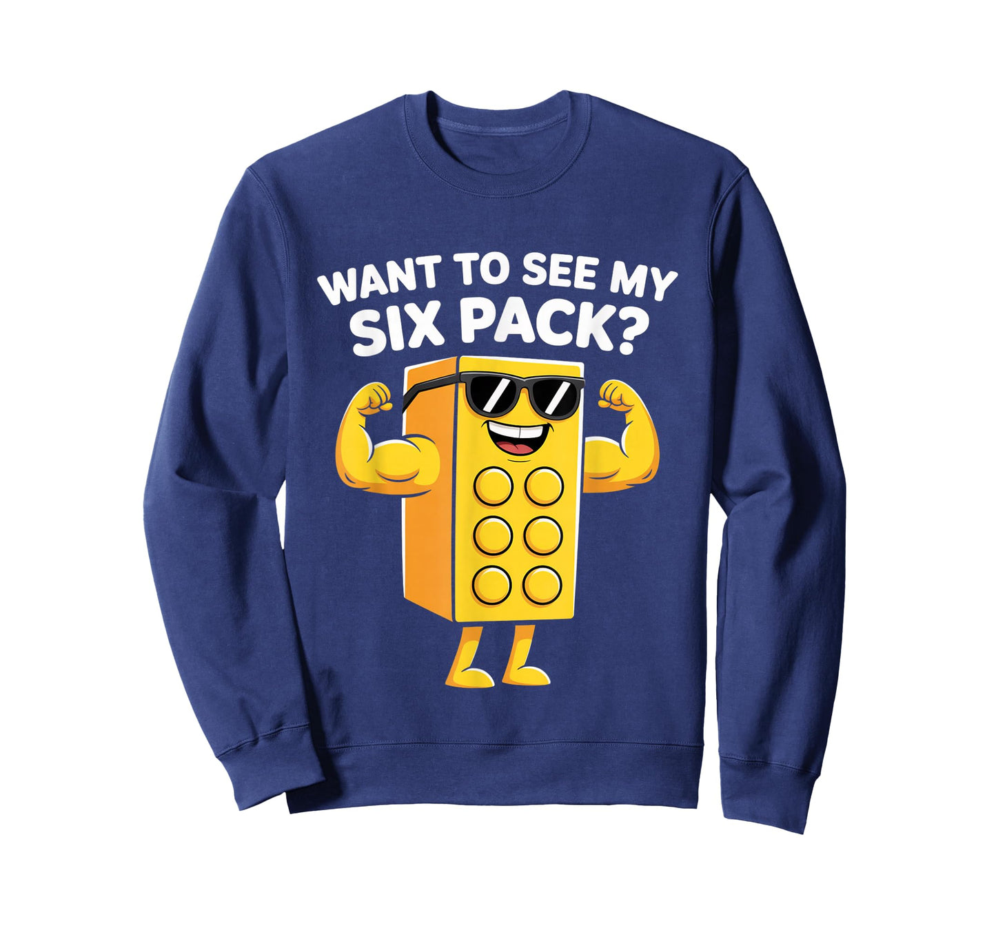 Want to See My Six Pack Funny Bricks Lover Master Builder T-Shirt