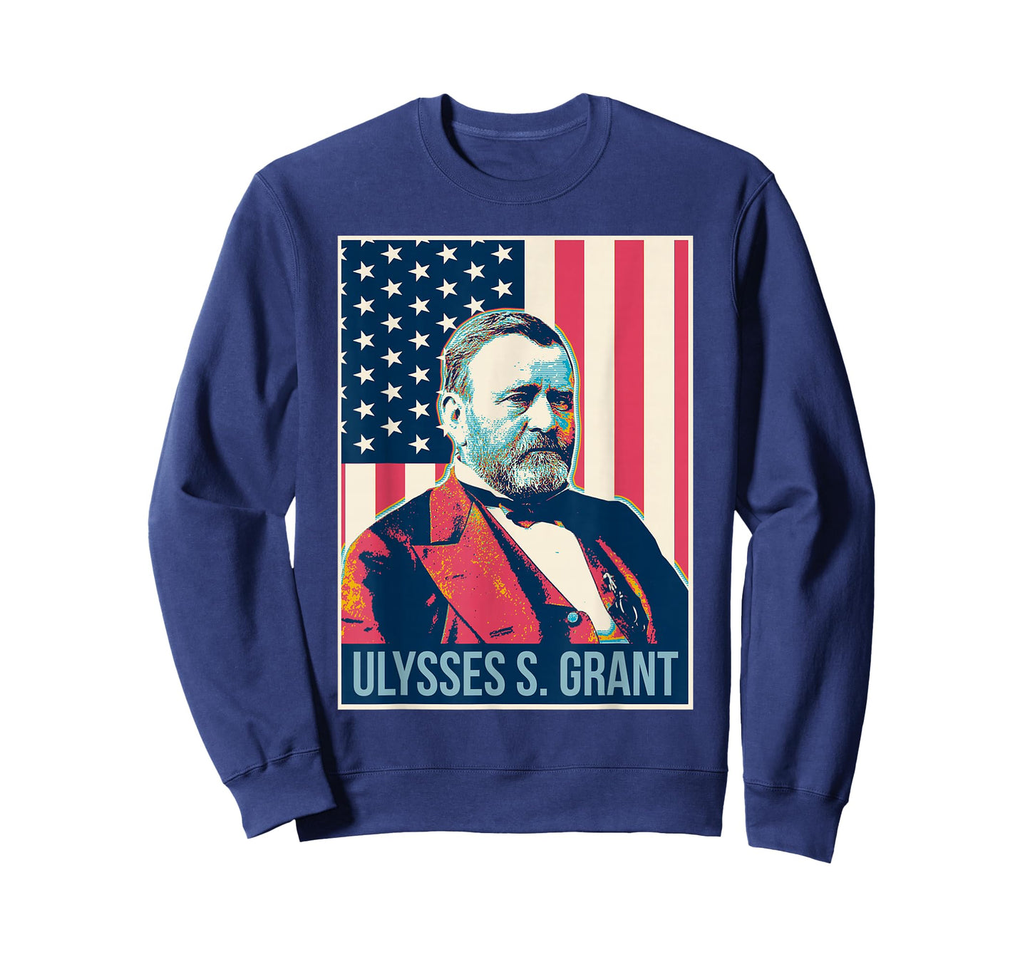 Ulysses S. Grant President US Flag Shirt T-Shirt