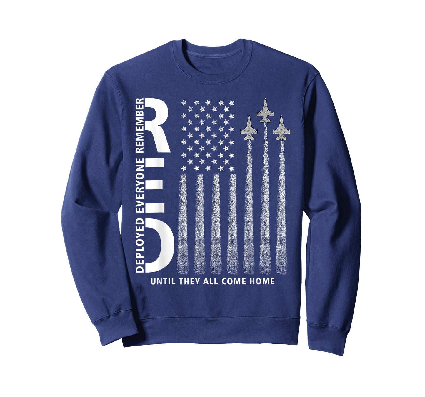 RED Friday Remember Everyone Deployed Military Jets Flag T-Shirt