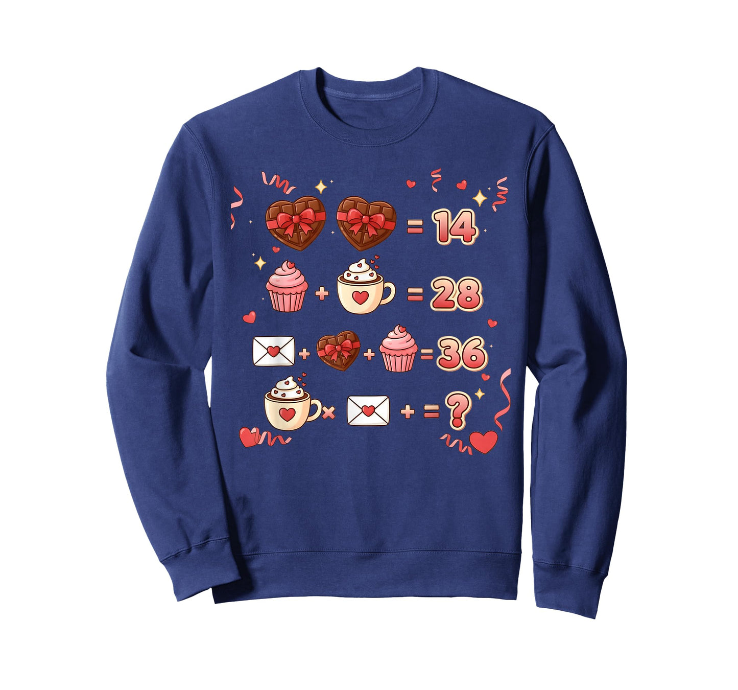 Valentine Funny Math Equation 6 7 Six Seven Meme Teacher T-Shirt