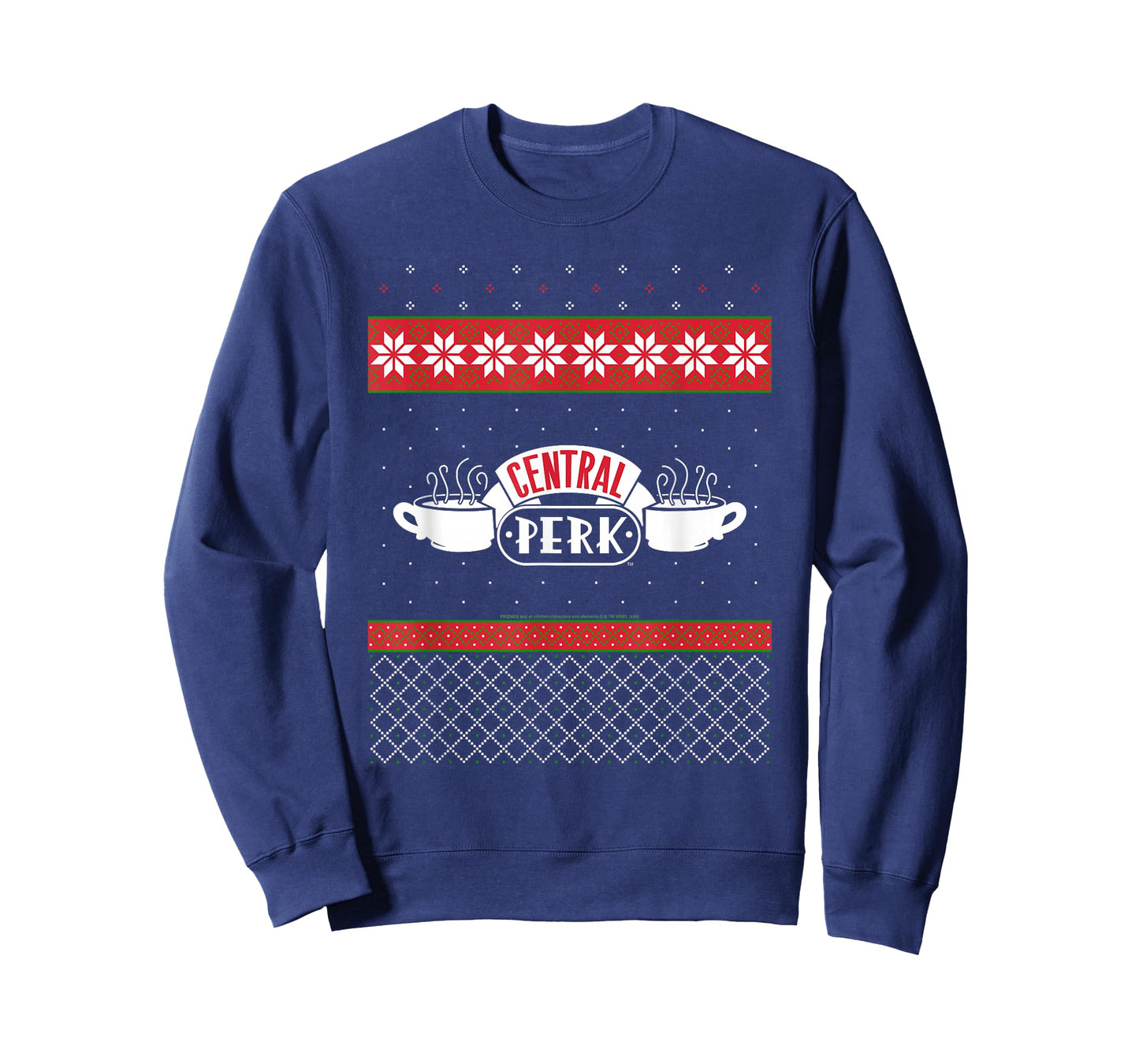 Friends Central Perk Logo Sweater Print Christmas TV Show T-Shirt