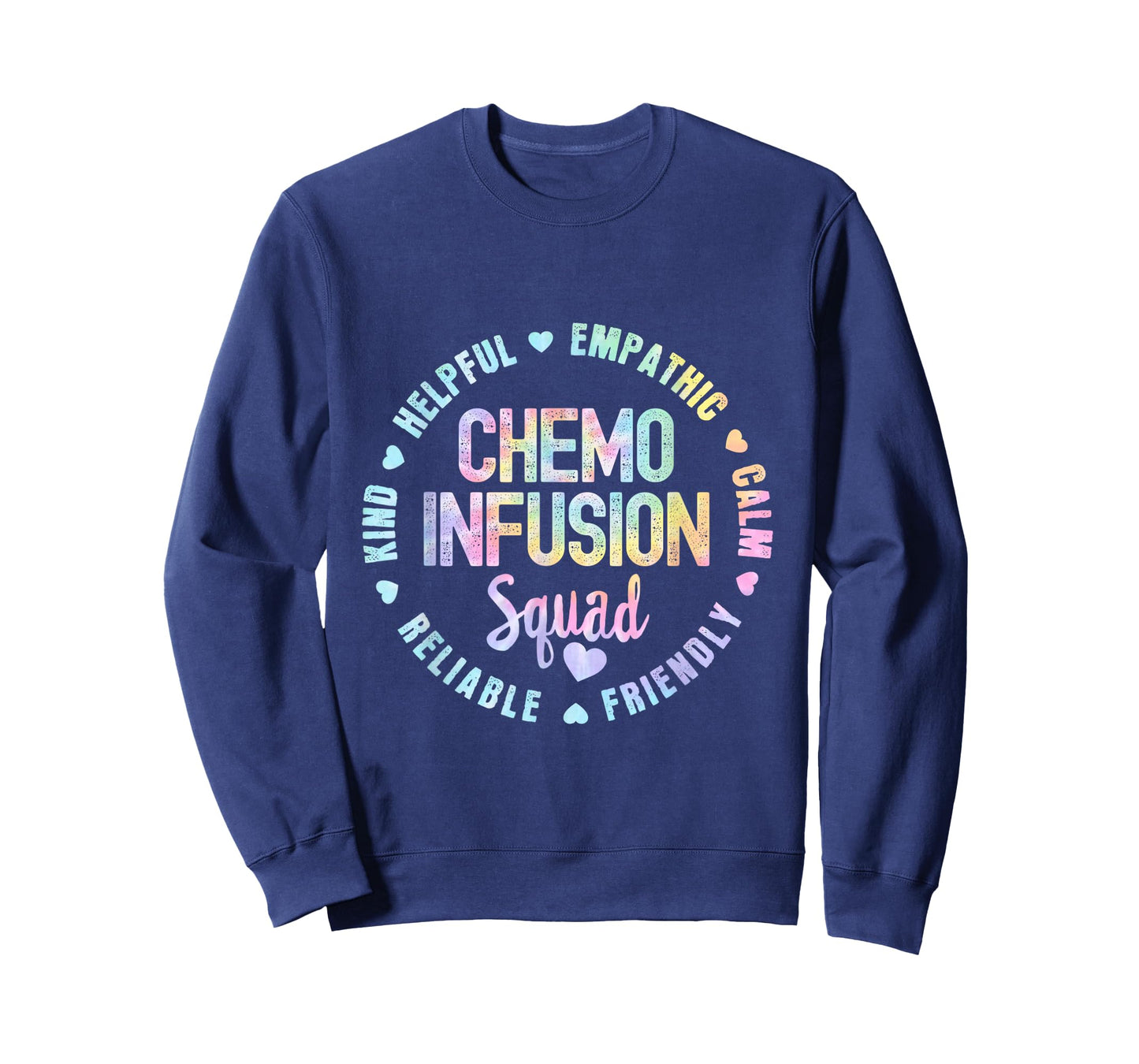 Chemo Infusion Squad Future Oncology Nurse Nursing S Tie Dye T-Shirt