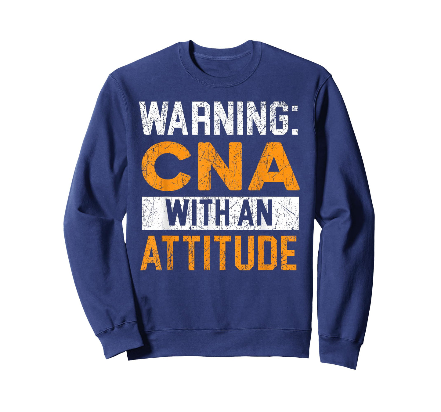 CNA With An Attitude Certified Nursing Assistant Medical T-Shirt