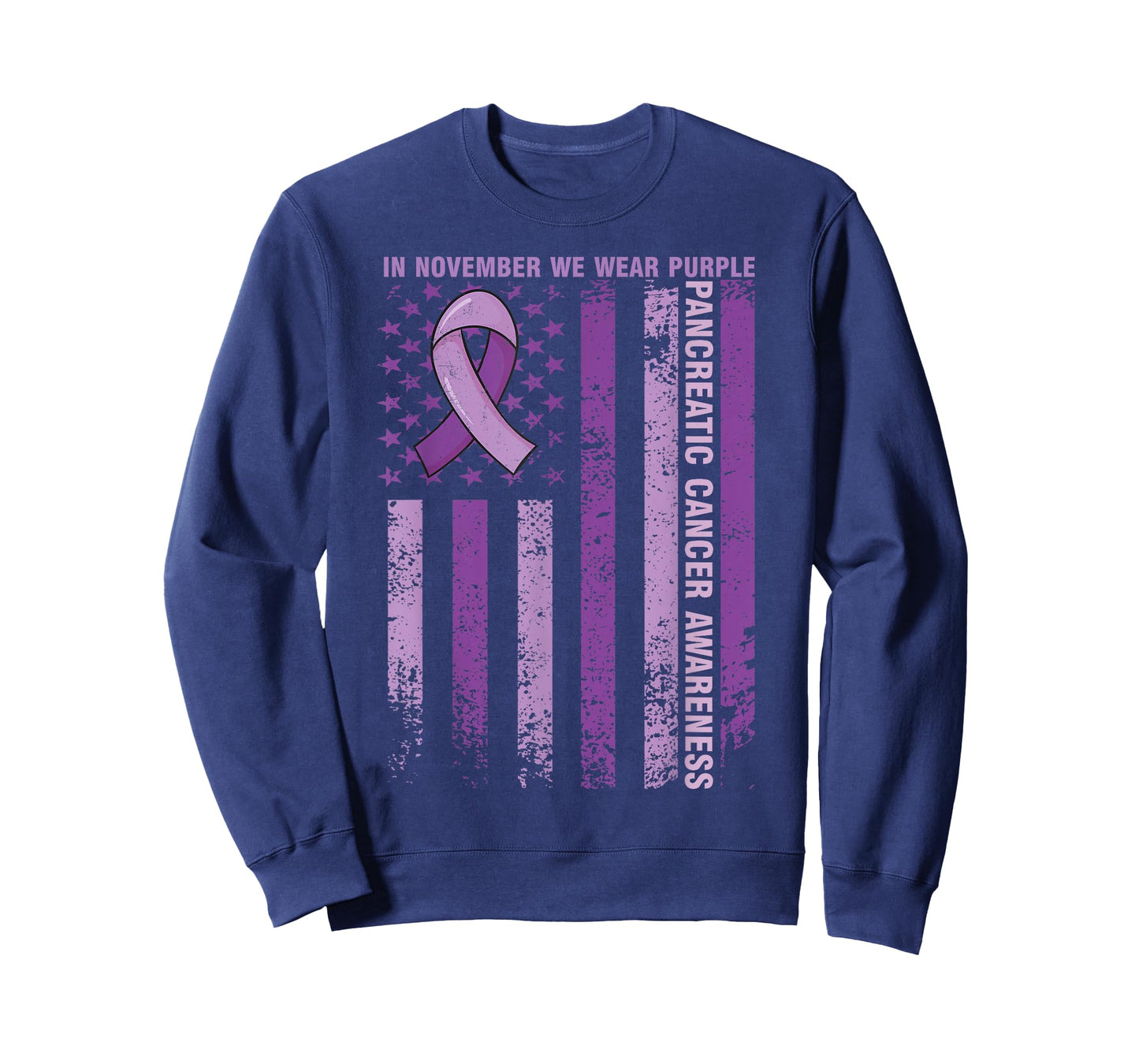 Pancreatic Cancer Awareness In November We Wear Purple T-Shirt