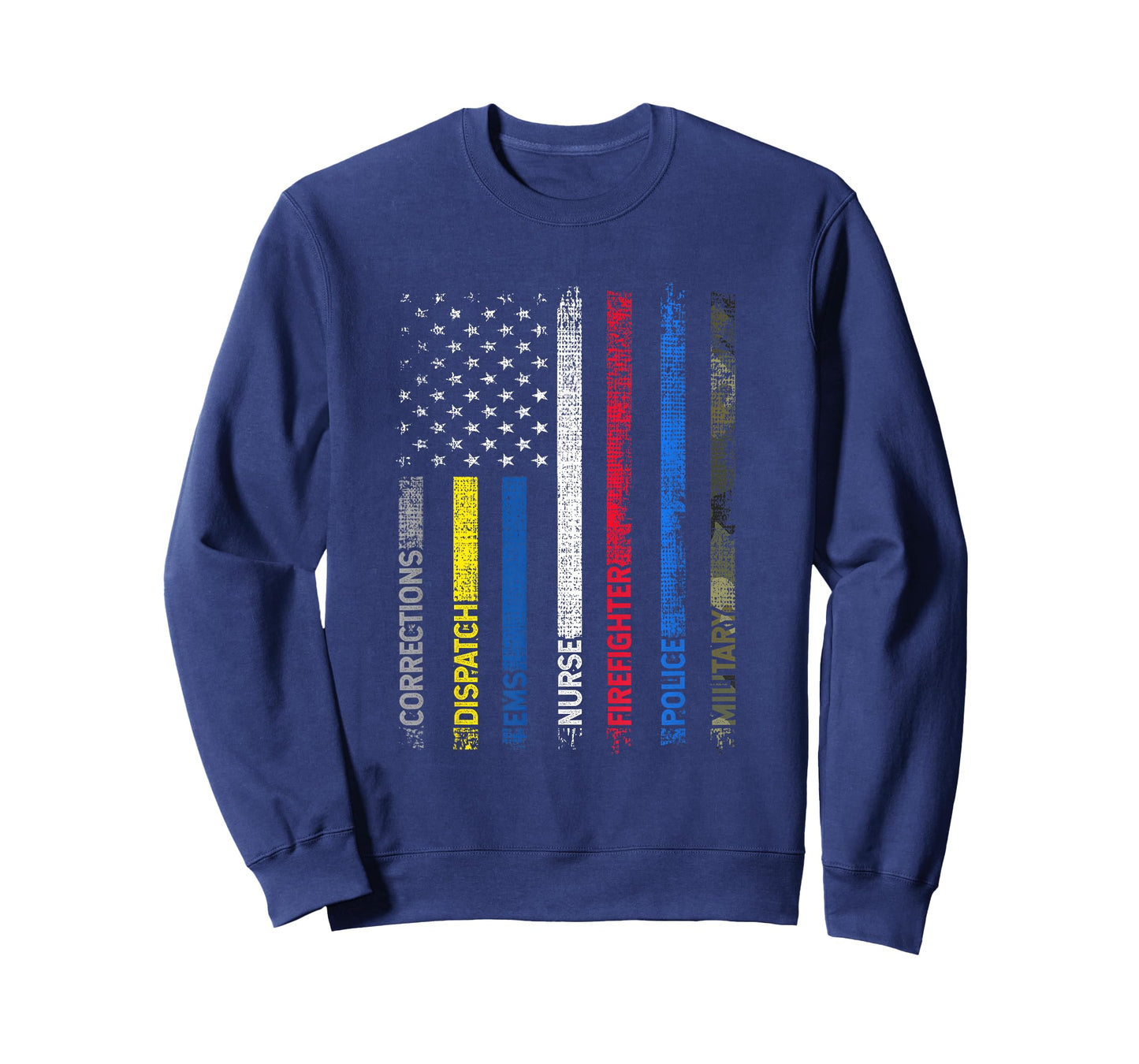 CORRECTIONS DISPATCH EMS NURSE FIREFIGHTER POLICE MILITARY T-Shirt