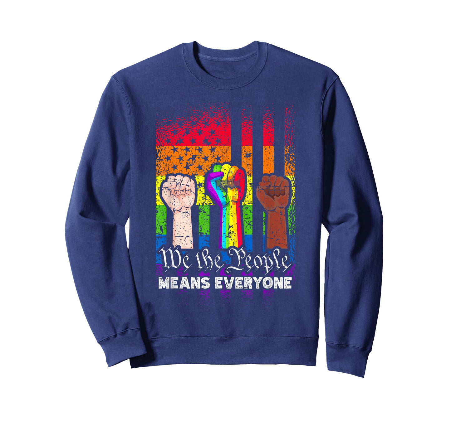 We The People Means Everyone US Constitution LGBT Pride T-Shirt