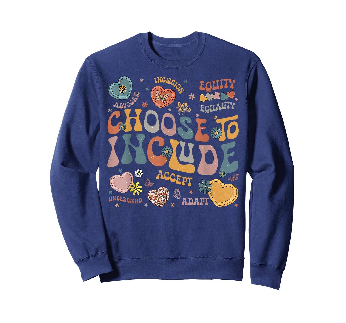 Choose to Include Inclusion Matters Autism Awareness Teacher Men Women Girls Kids T-Shirt