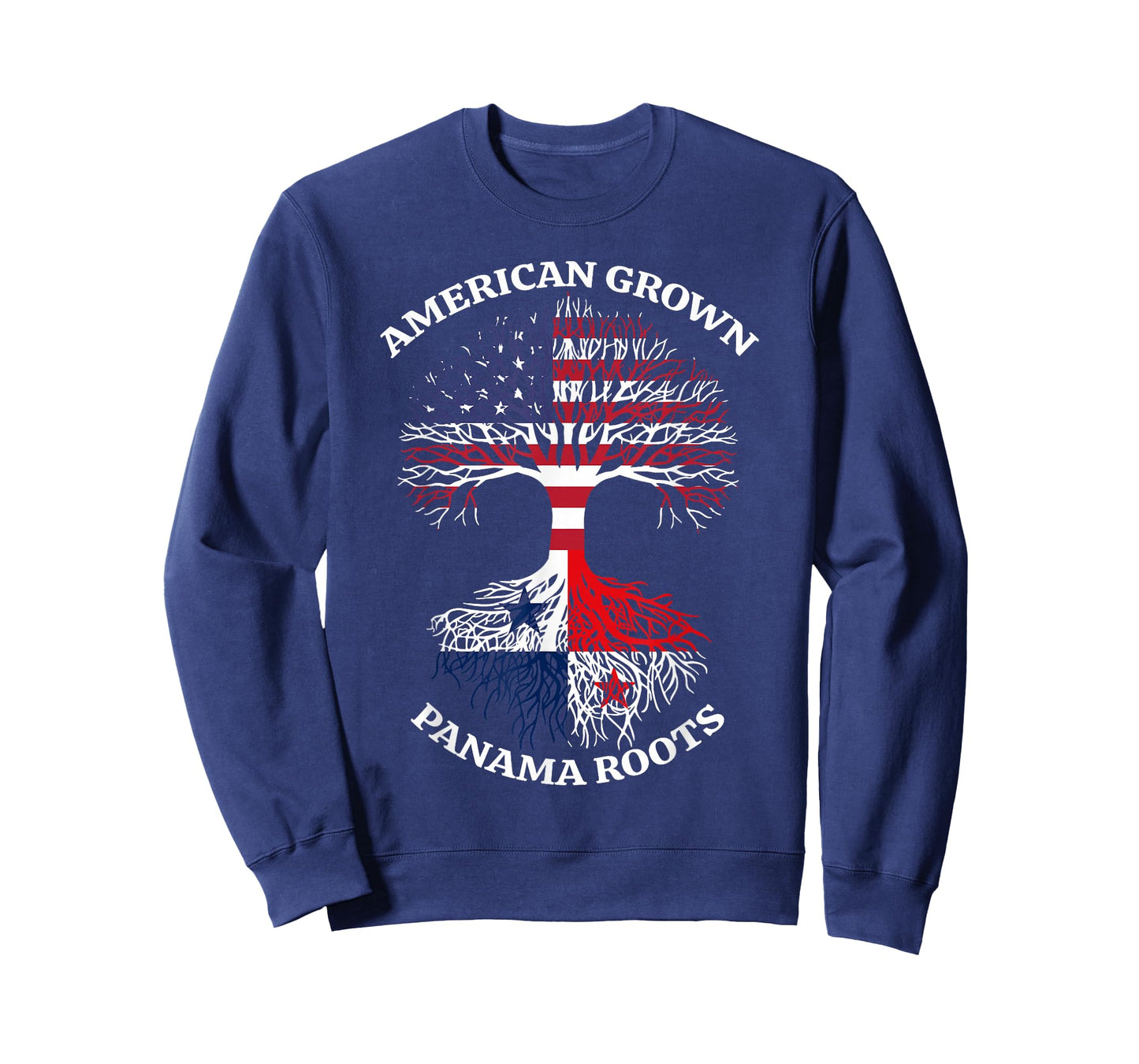 Panama Roots American Grown American Panamanian Panama Flag T-Shirt
