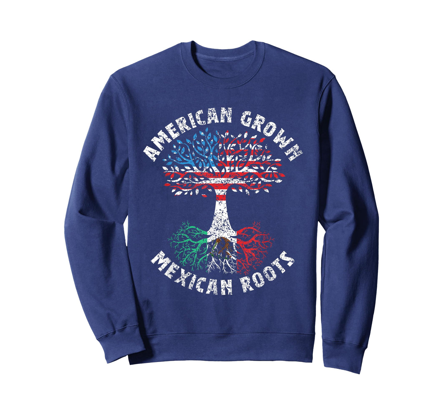 American Grown Mexican Roots Mexico Country Lover Proud Us T-Shirt