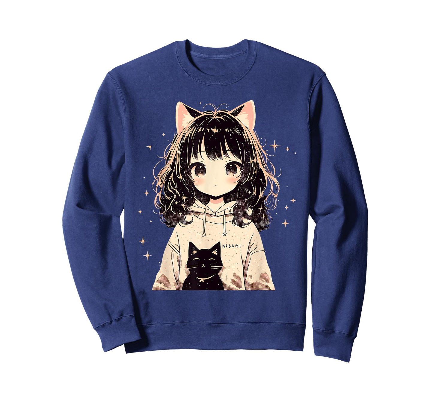 Anime Waifu Cute Anime manga Cat Girl Sweet Retro Japan T-Shirt