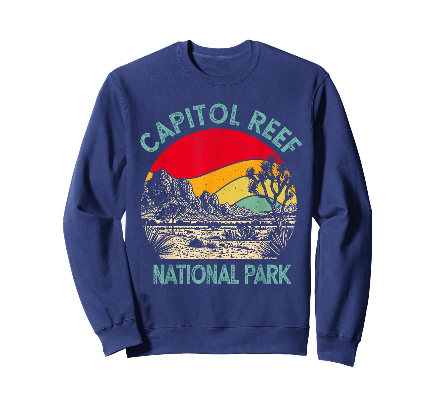 Retro Vintage Capitol Reef National Park 2025 Hiking Outdoor T-Shirt