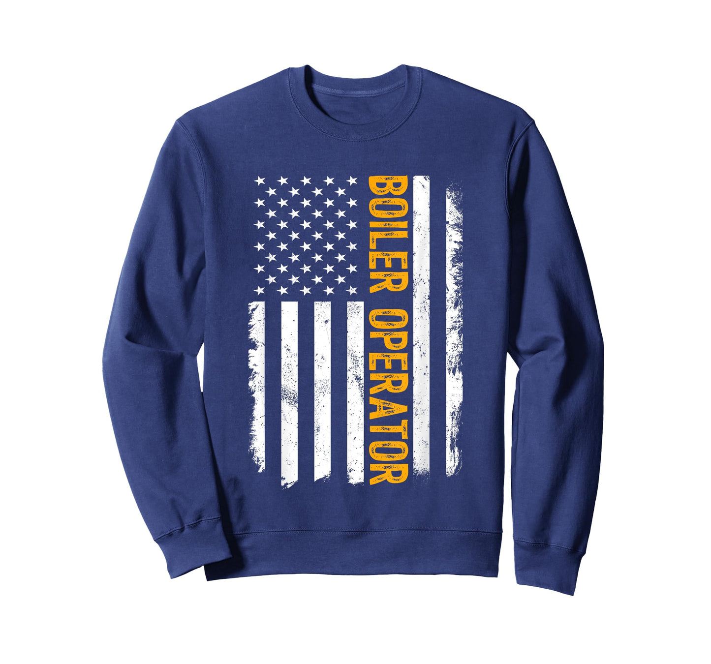 Boiler Operator Job, American Flag Boiler Operators Career T-Shirt