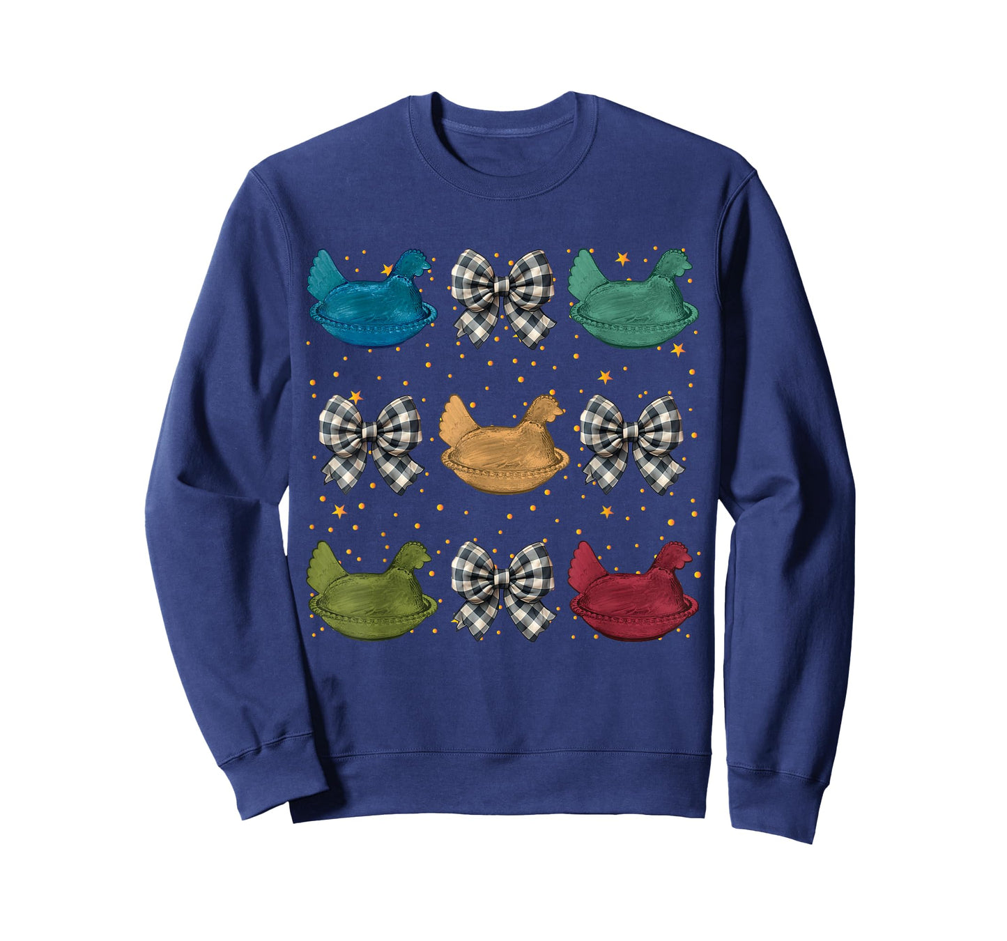 Coquette Hen on Nest with Bows T-Shirt