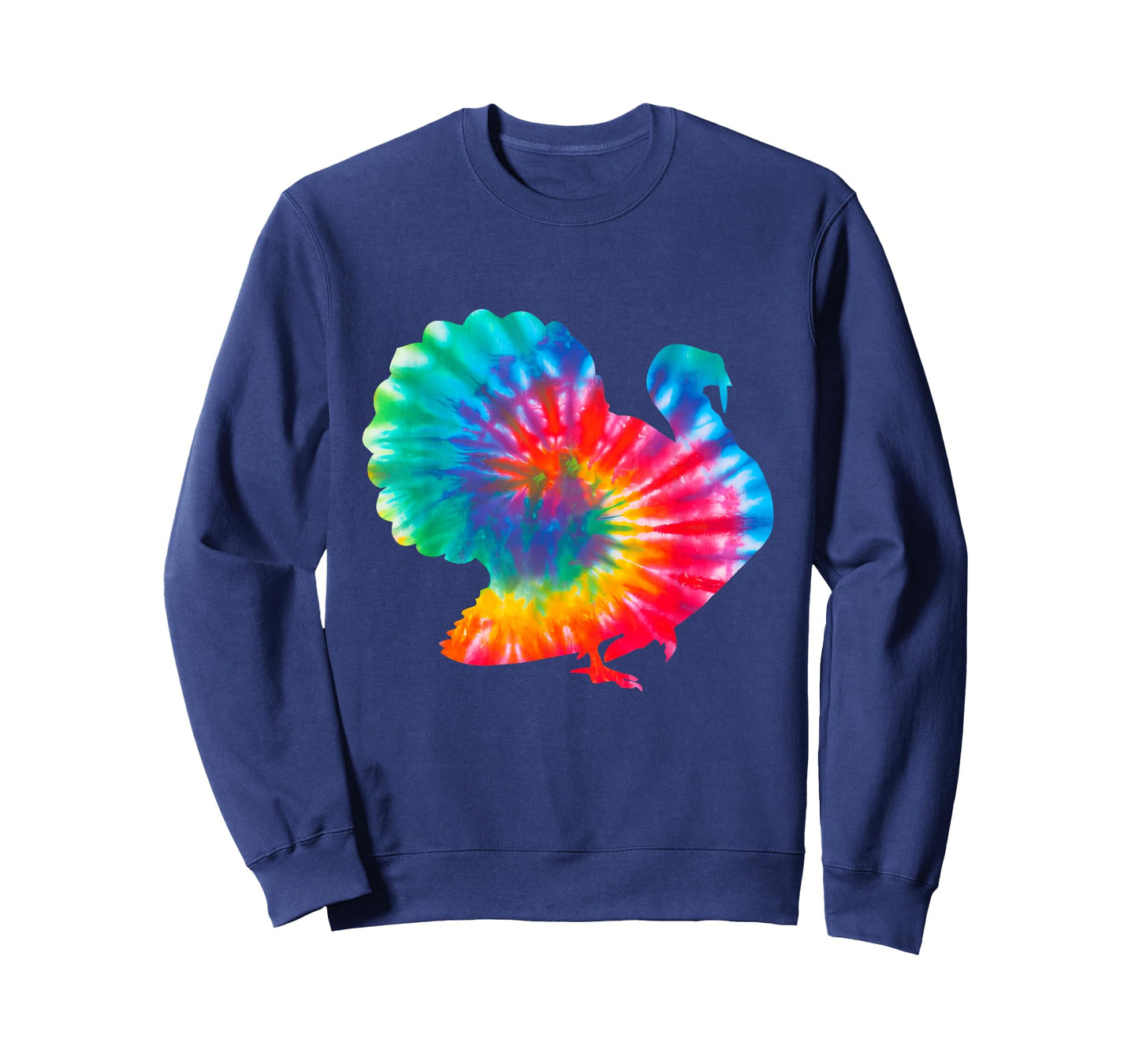 Tie Dye Turkey Colorful Thanksgiving T-Shirt