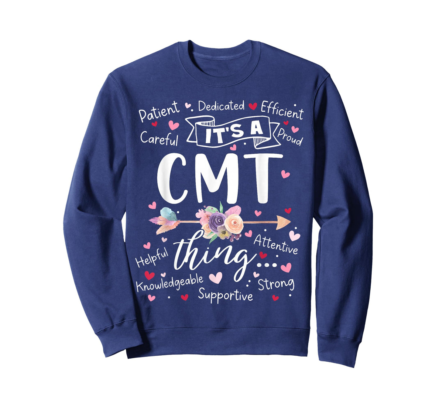 CMT Certified Medication Technician Squad Team Mother's Day T-Shirt