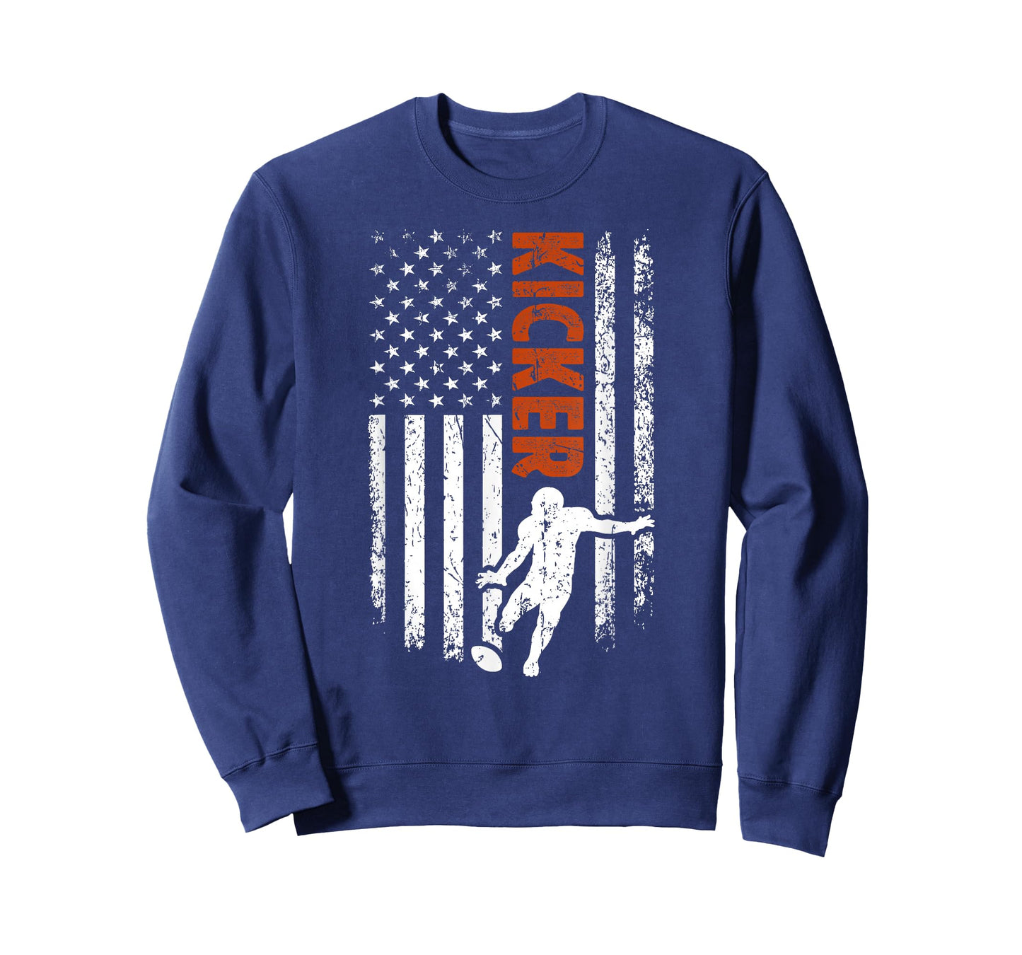 Kicker US Flag Football Kicker Football Placekicker T-Shirt