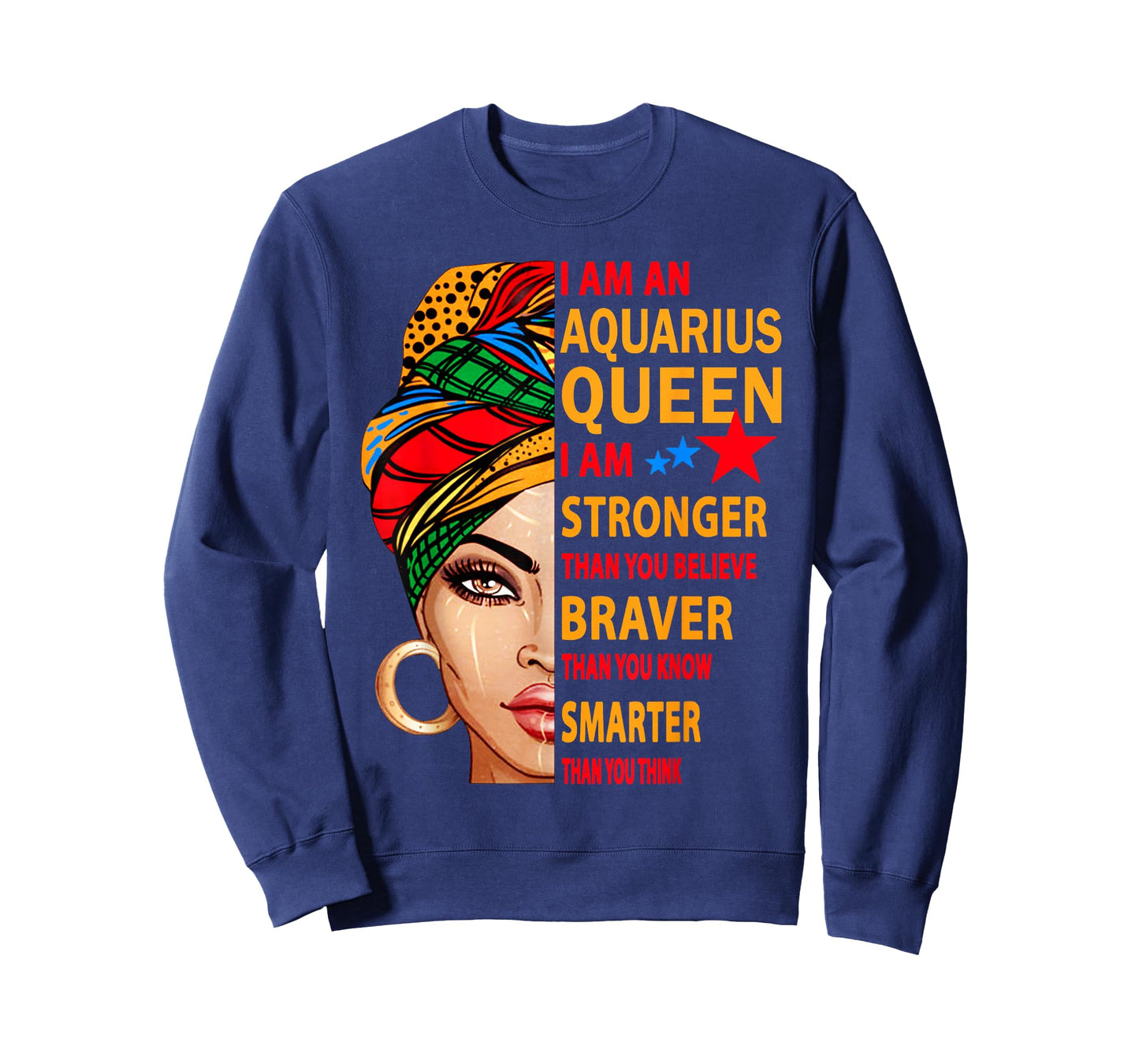 Aquarius queen I am stronger birthday gift Aquarius zodiac T-Shirt