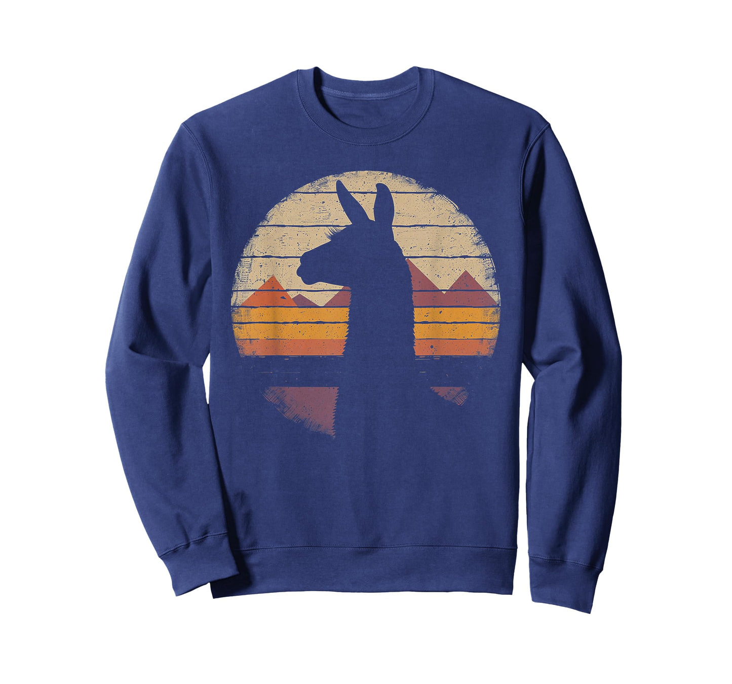 Llama Alpaca - Retro 70s 80s Graphic Vintage Men Women Kids T-Shirt