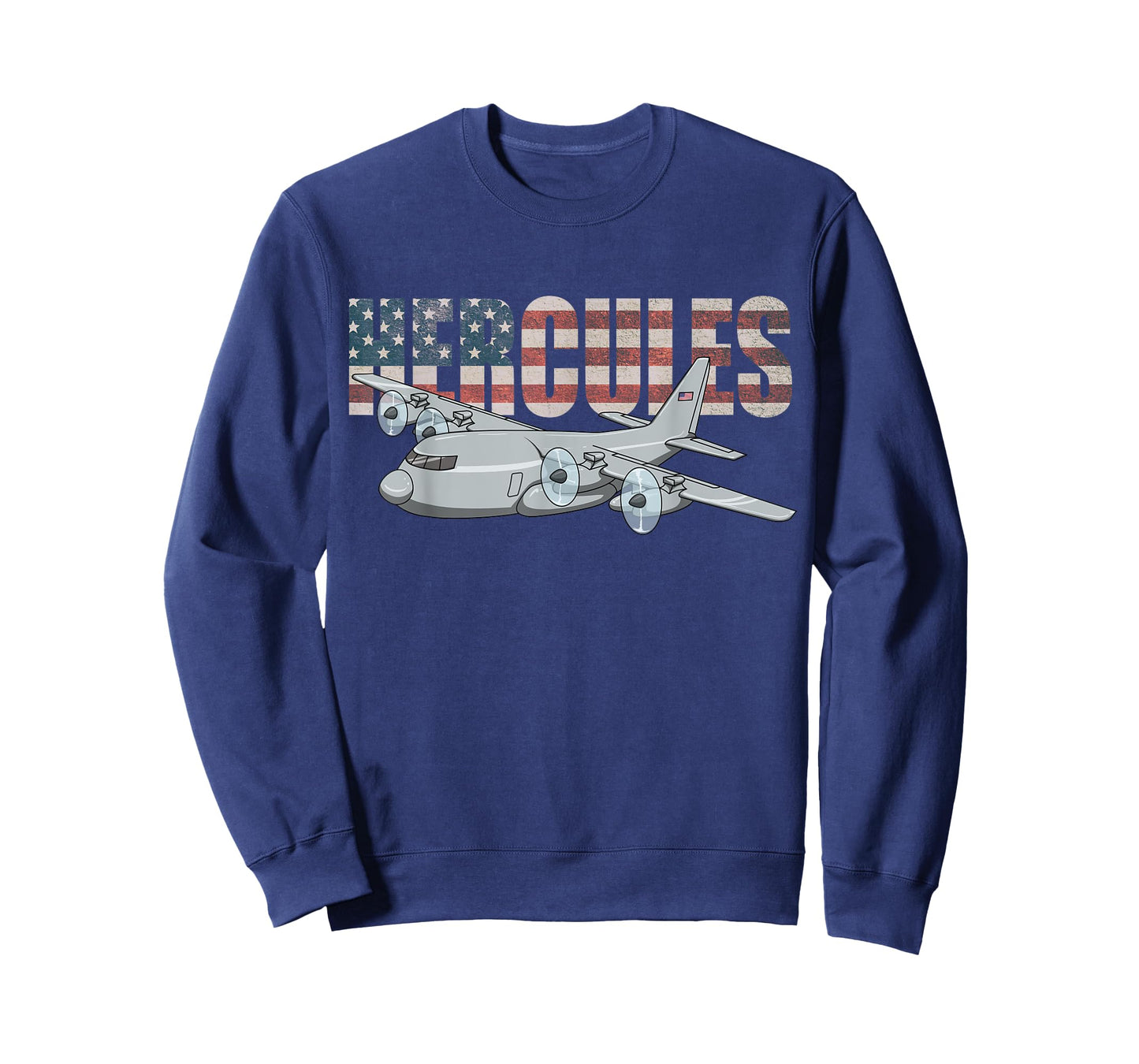 C-130 Hercules American Flag Military Airplane C130 T-Shirt
