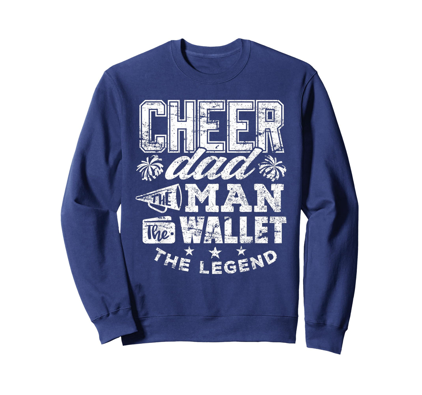 Cheerleader Dad Shirt Man Wallet Legend Funny Cheer Dad Tee T-Shirt