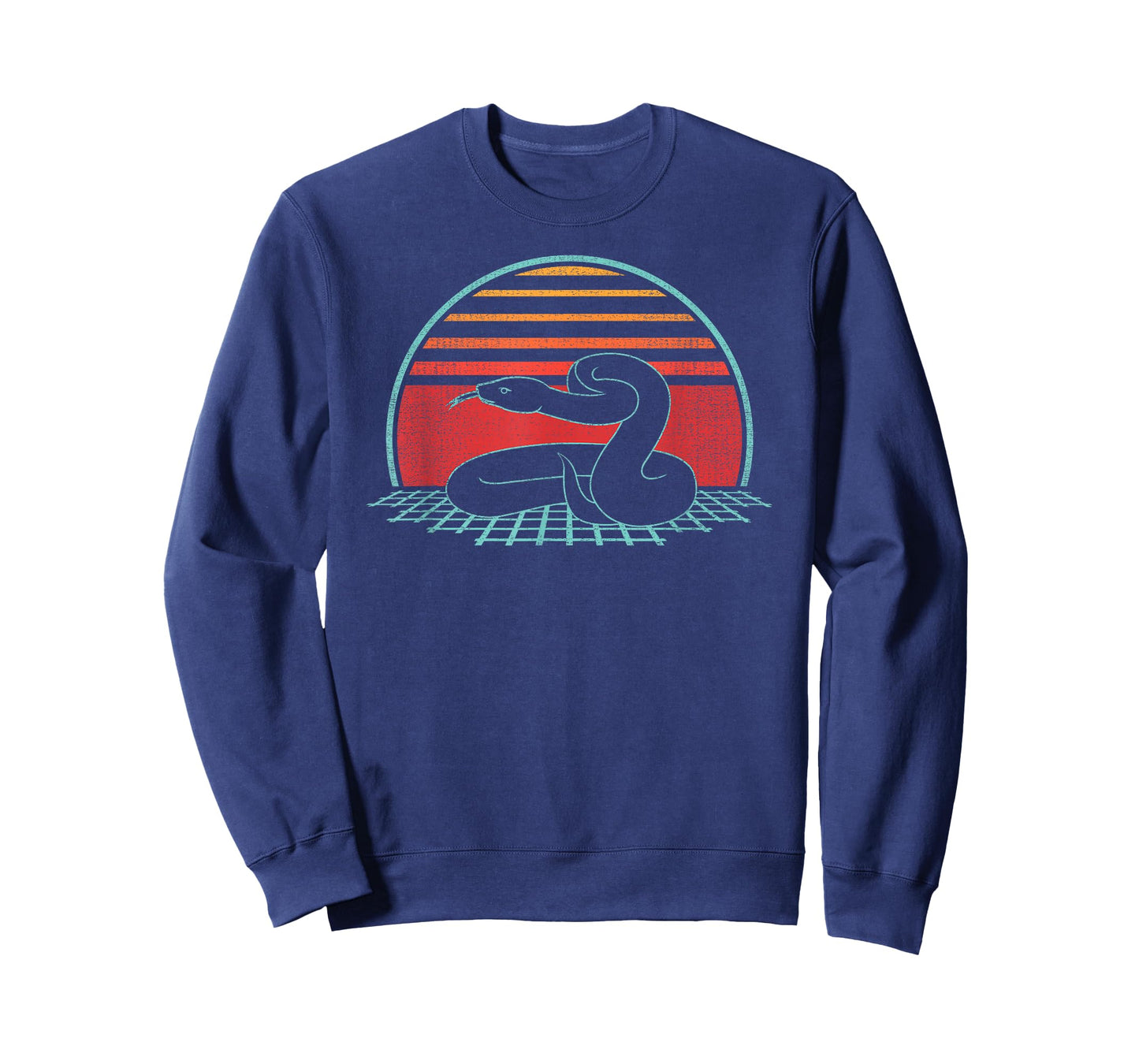 Snake Lover Serpent Reptile Retro Vintage 80s Style T-Shirt