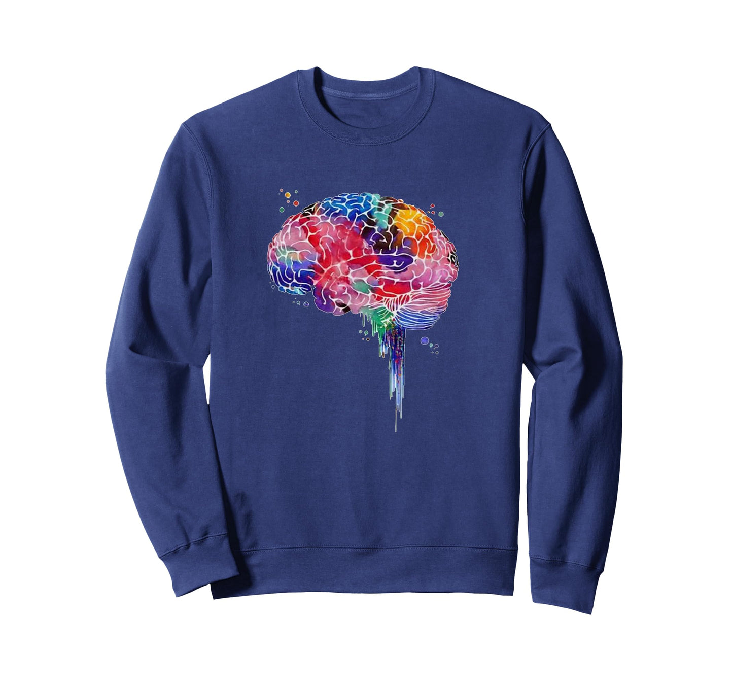 Colourful brain love science human anatomy brain T-Shirt