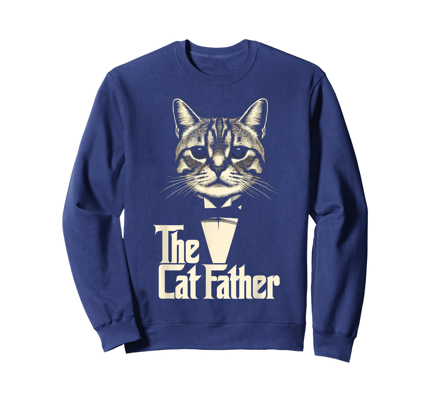 Cat Lover Gifts Funny The CatFather Mens Cat Dad T-Shirt