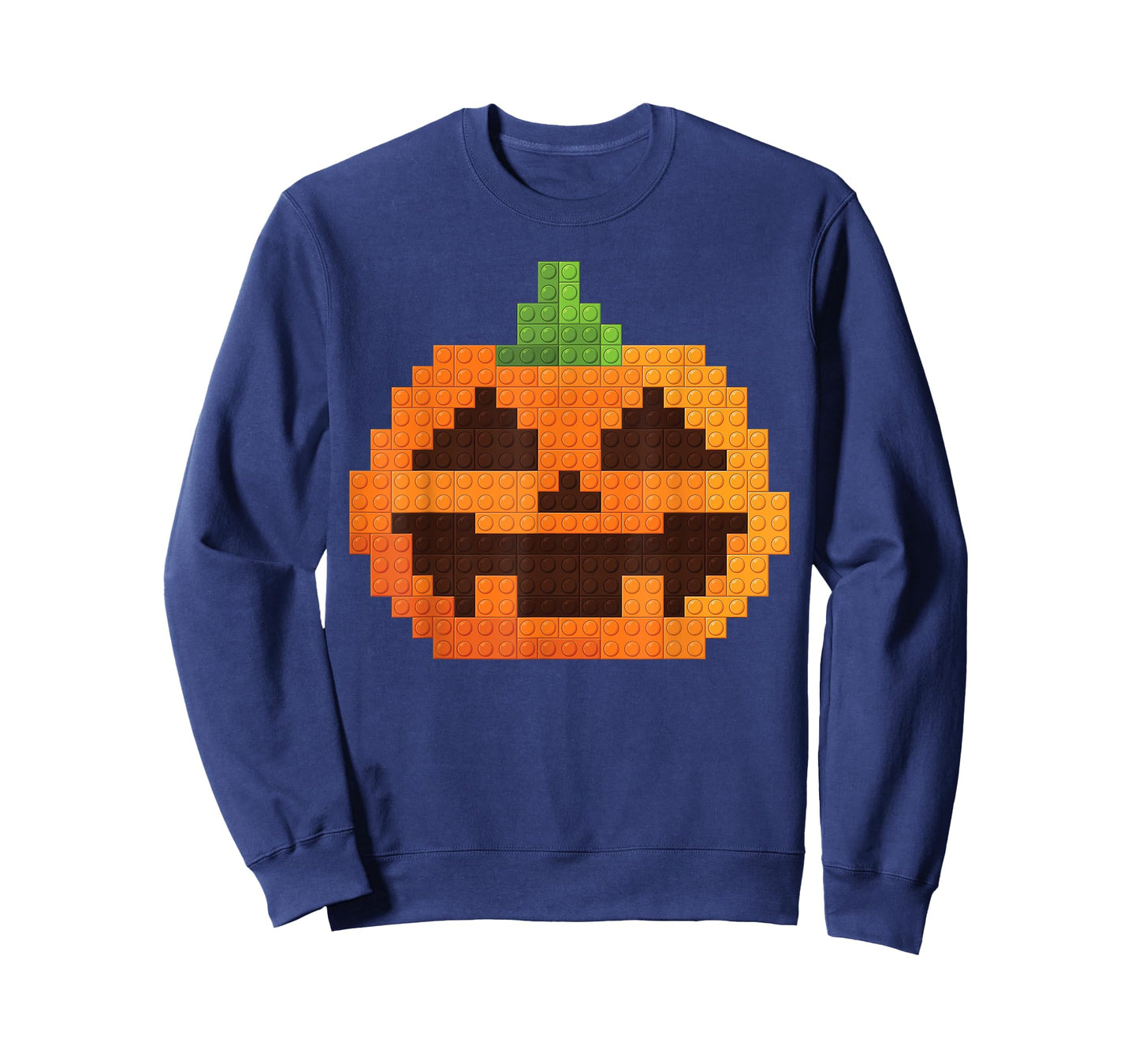 Halloween Master Builder Pumpkin kids Building Blocks Bricks T-Shirt
