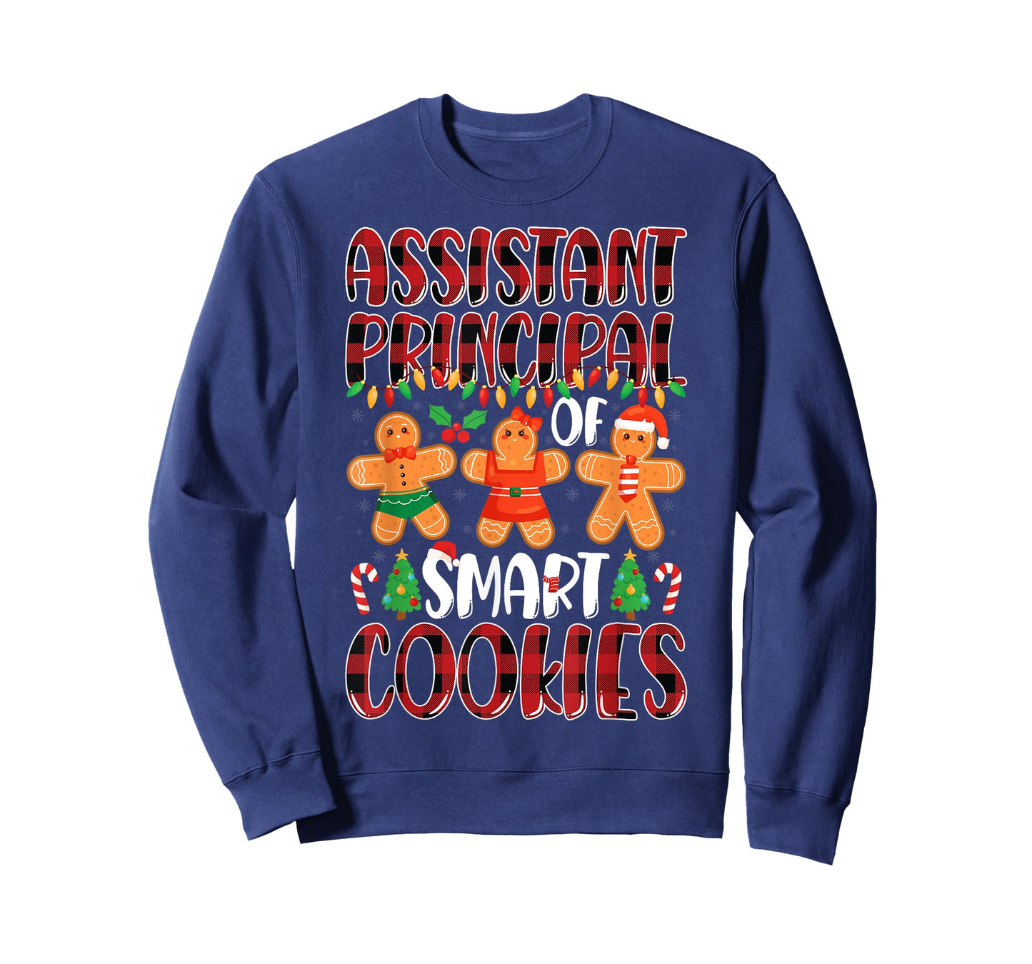 Assistant Principal Of Smart Cookies Xmas Party Christmas T-Shirt