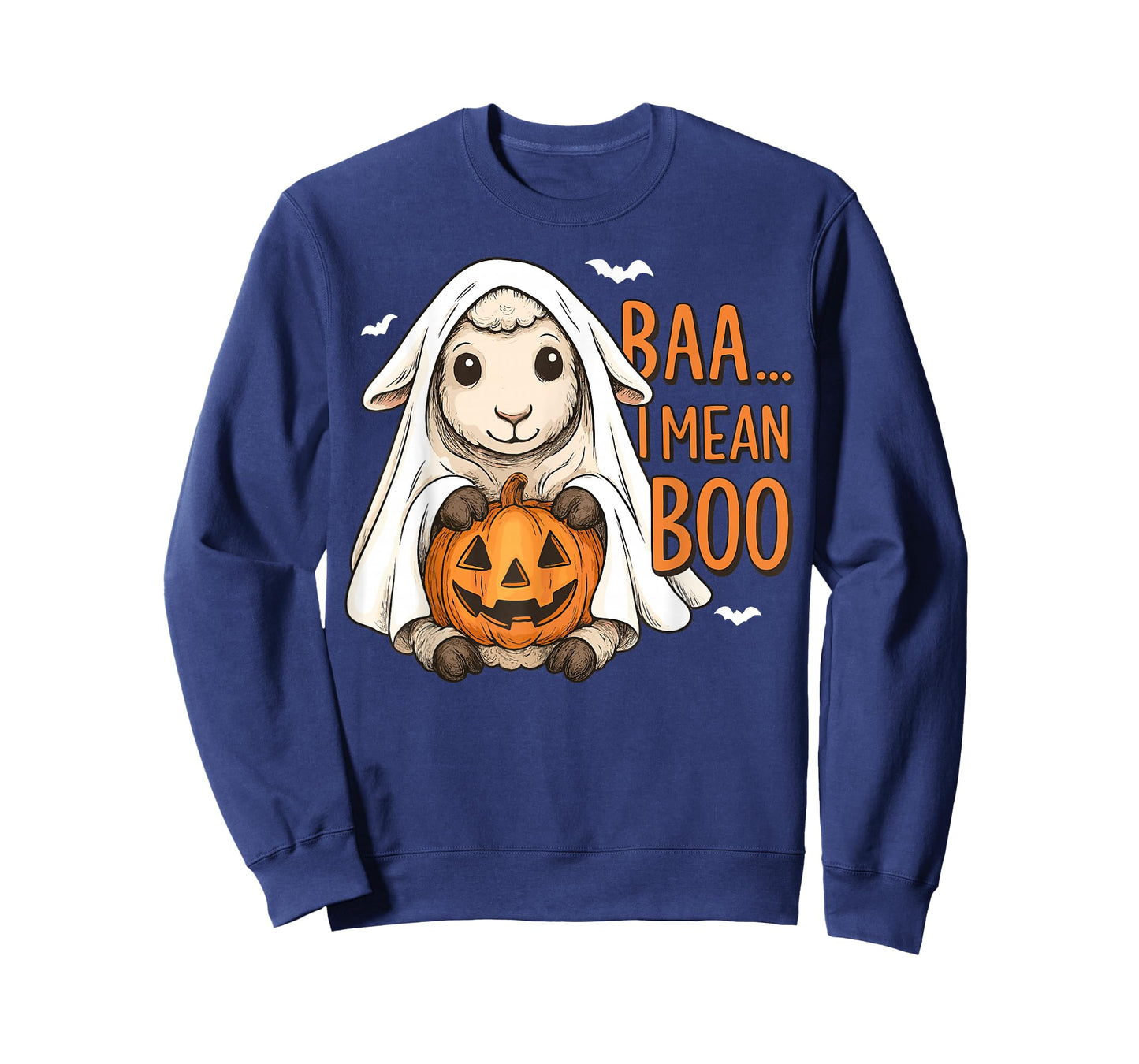 Baa I Mean Boo Ghost Sheep Halloween Ghost Sheep T-Shirt