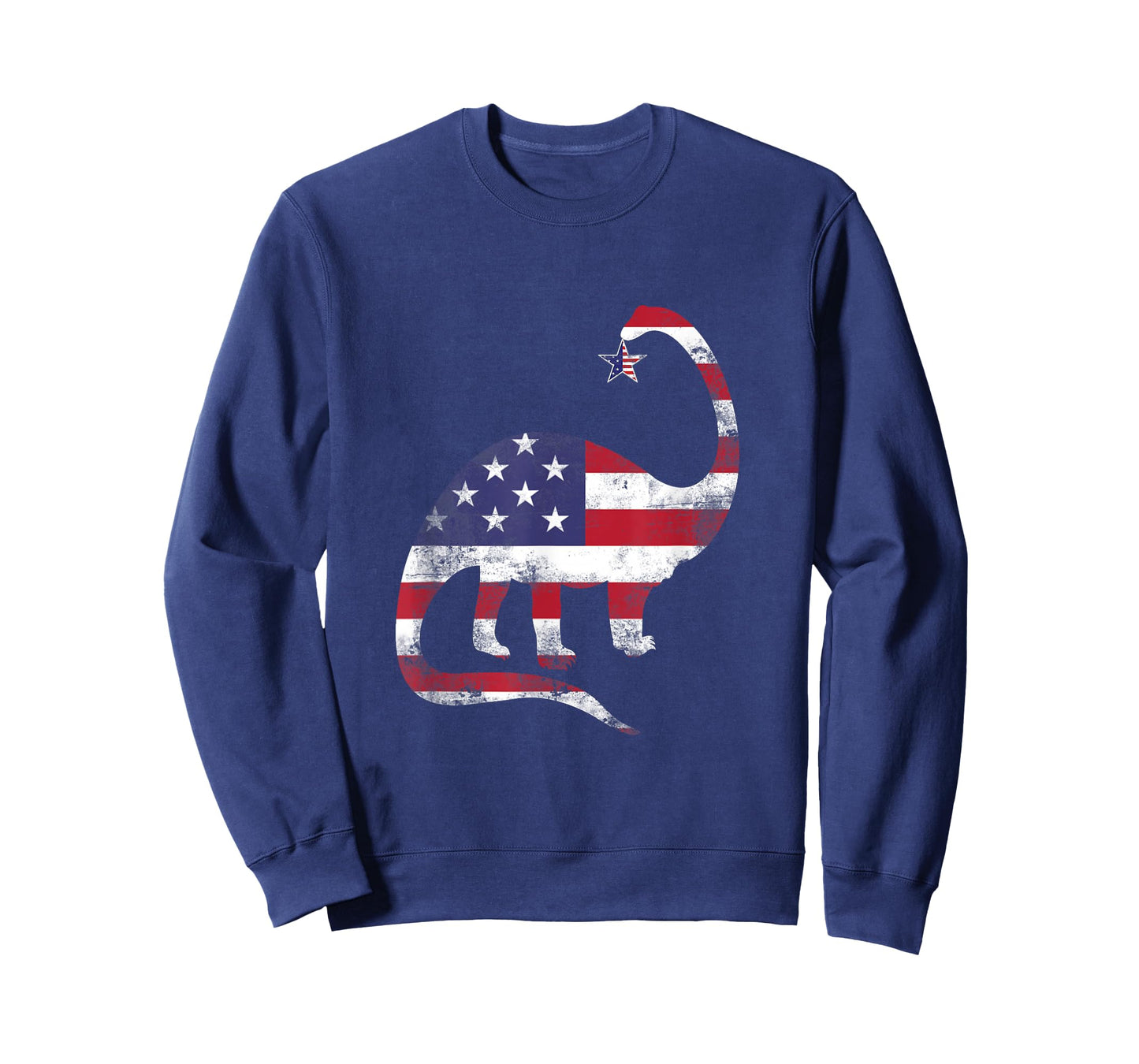 American Flag Dinosaur T Shirt - T Rex Tee - 4th July Gifts T-Shirt