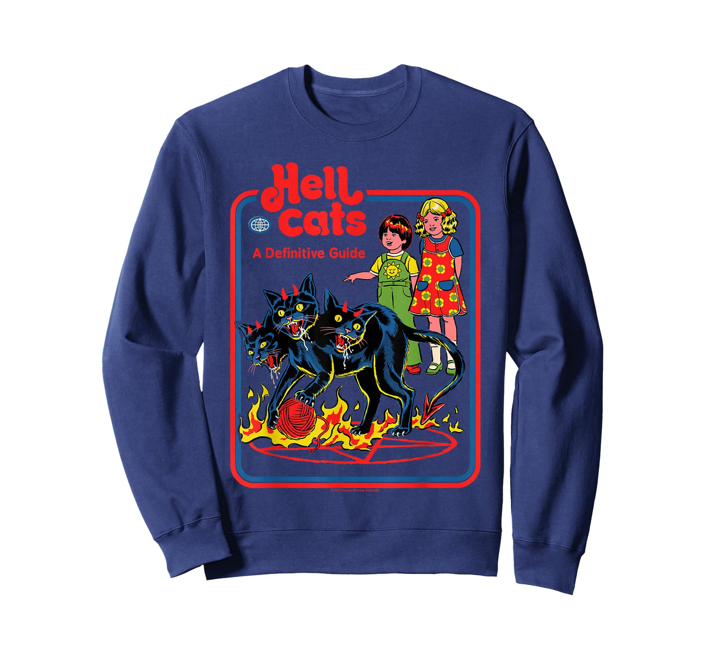 Hell Cats Retro Vintage Funny Adult Humor T-Shirt