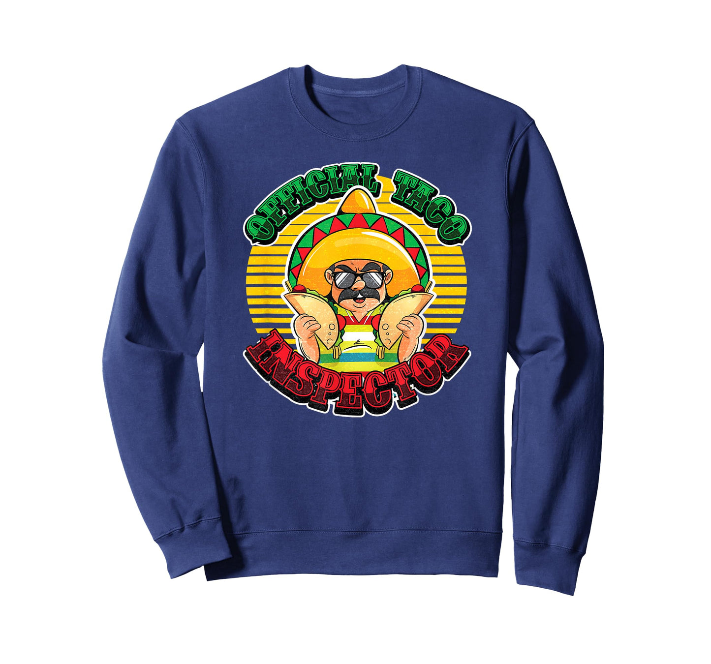 Funny Official Taco Inspector Shirt Taco Lover Gift Tshirt T-Shirt