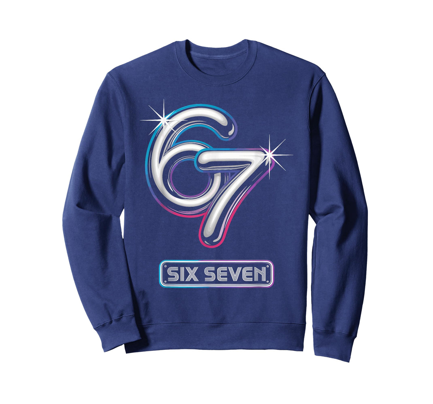 6 7 Meme Six Seven Youth Outfit Gen Alpha Funny Design 67 T-Shirt