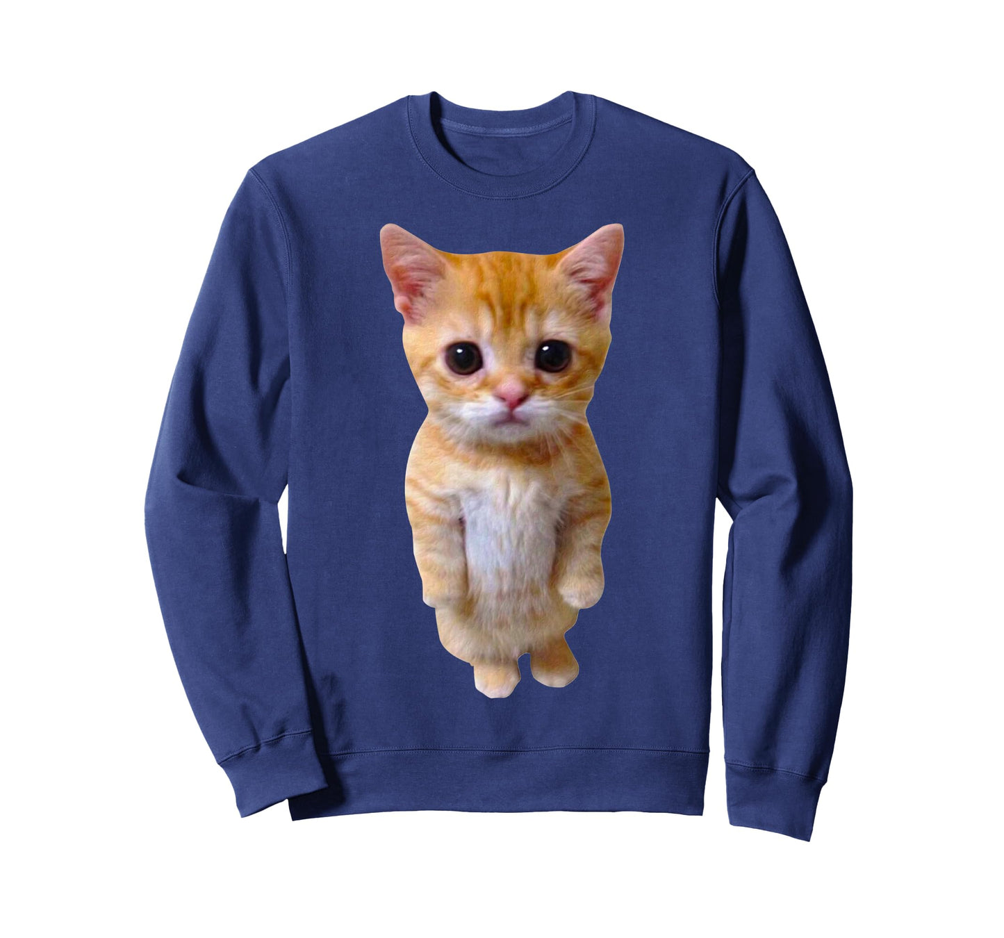El Gato Meme Sad Crying Cat Munchkin Kitty Meme Trendy T-Shirt Small