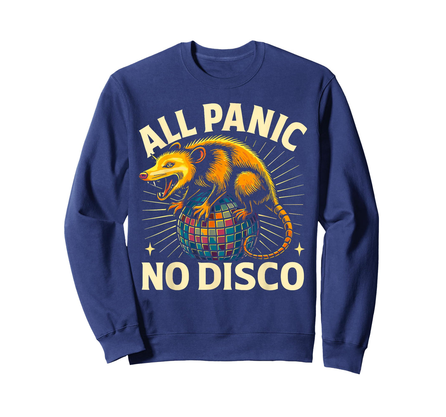 All Panic No Disco Opossum Funny Screaming Possum T-Shirt