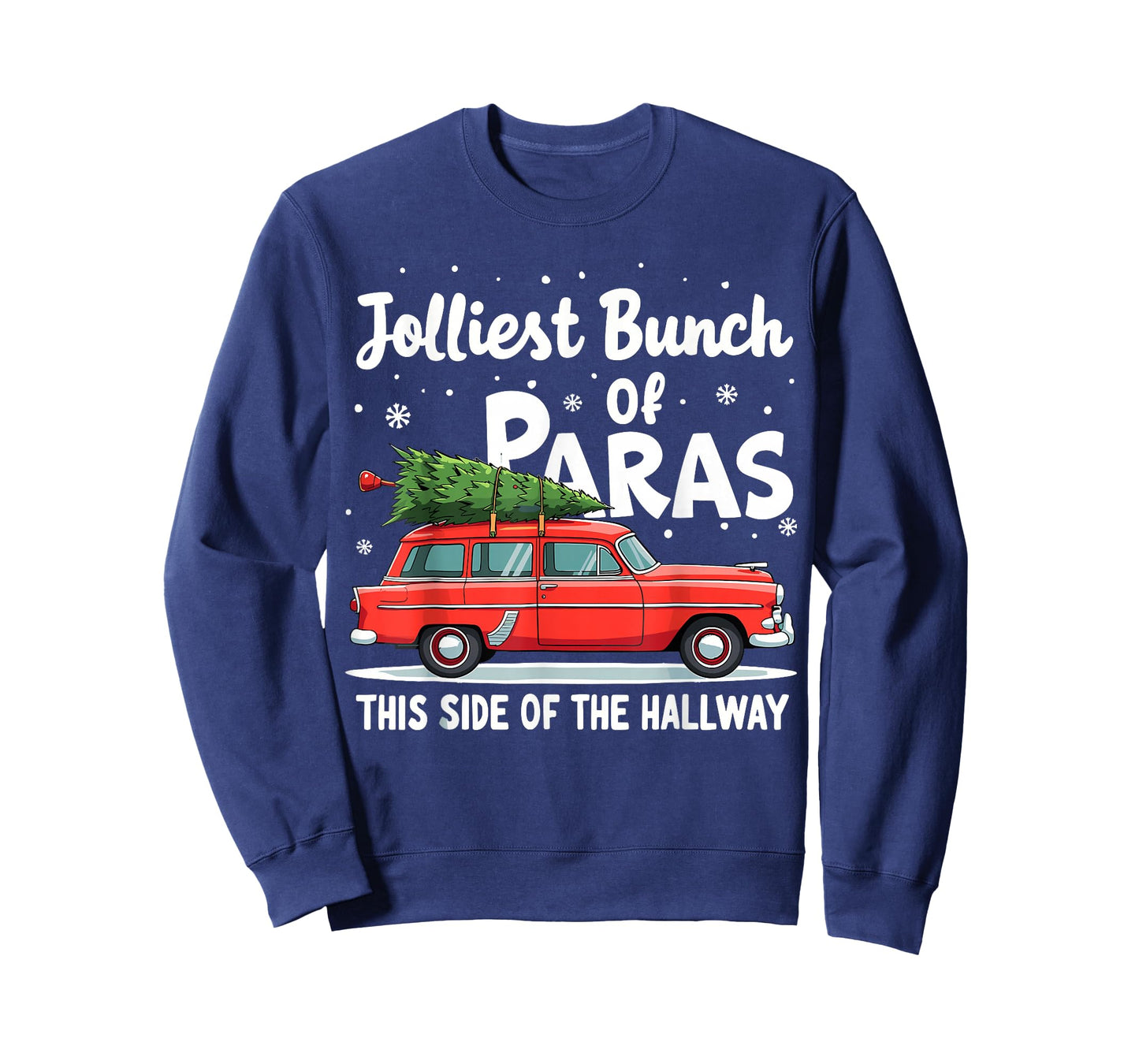 Jolliest Bunch of Paras This Side of The Hallway Xmas PJ T-Shirt
