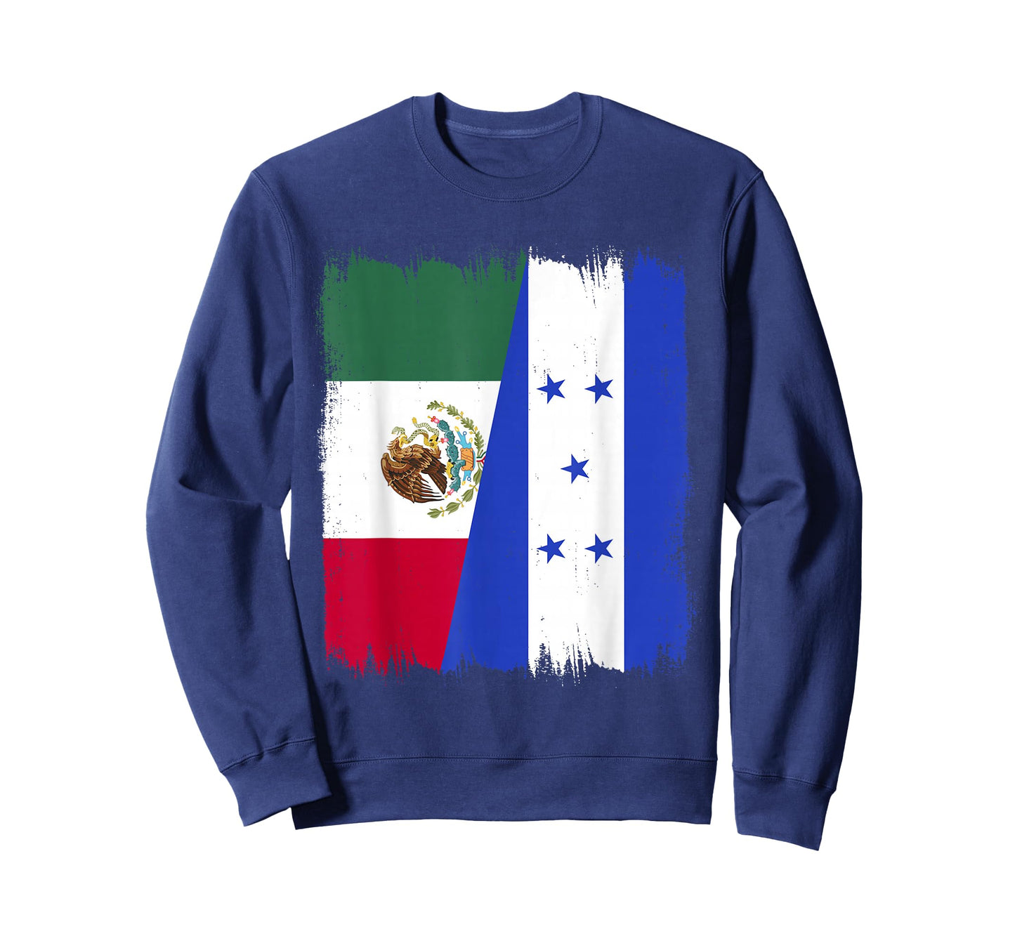 Mexico Honduras Flag Mexican Hondurian Roots Wear T-Shirt