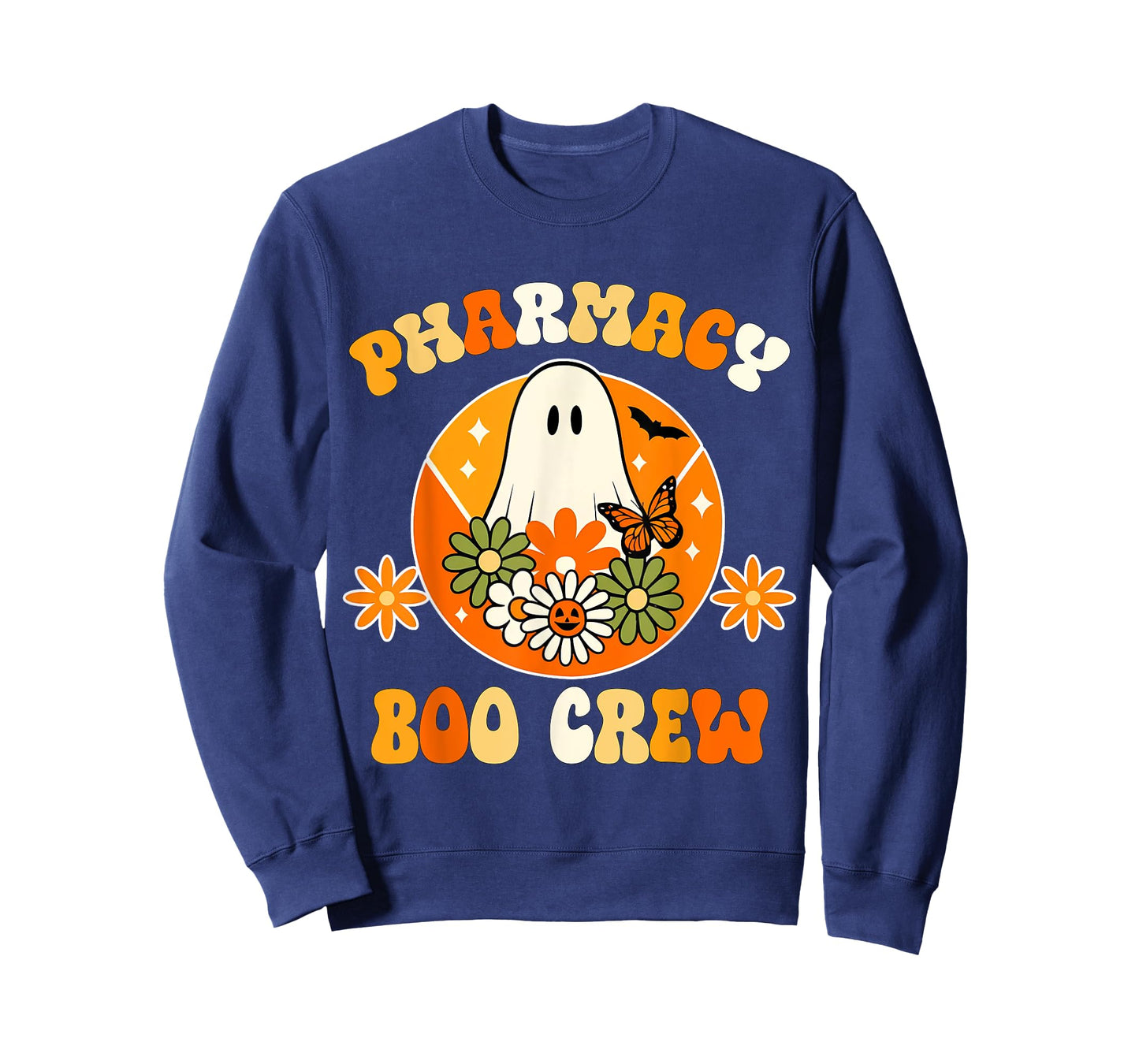 Cute Shirt Pharmacy Boo Crew Ghost Pharmacist Tech Halloween T-Shirt