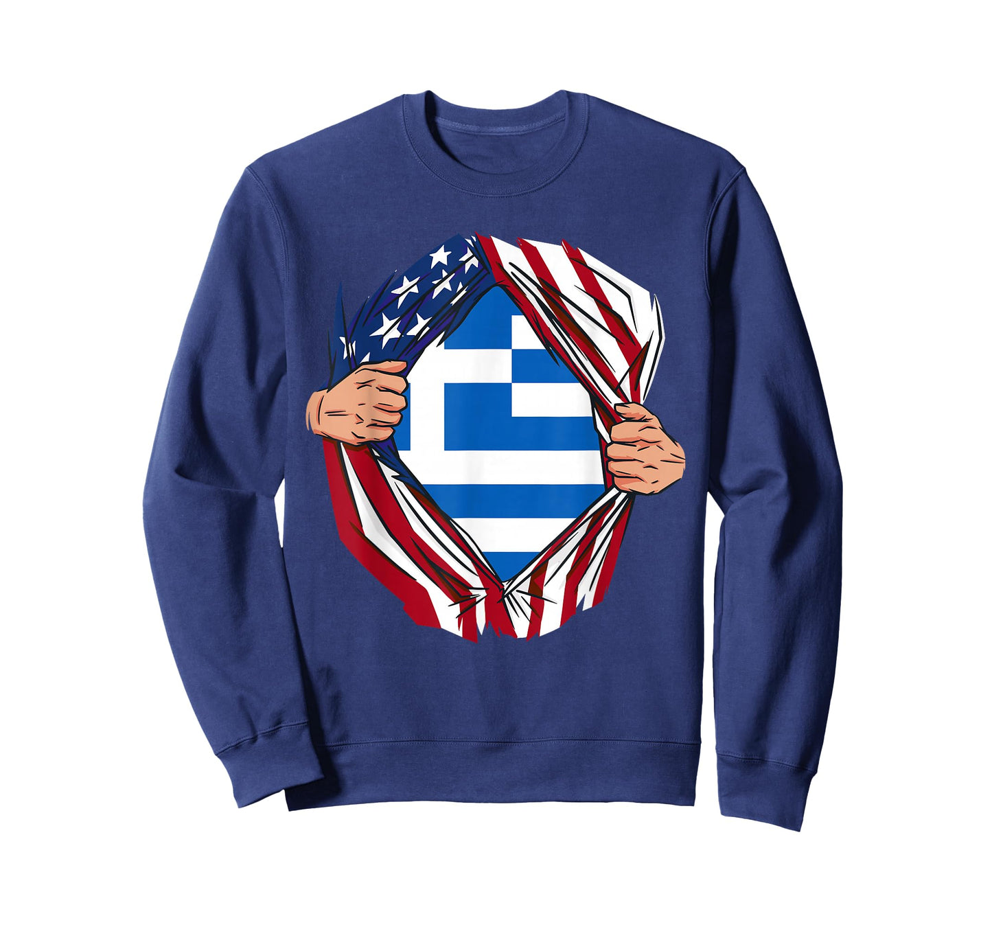 USA American Grown Greek Roots T-Shirt