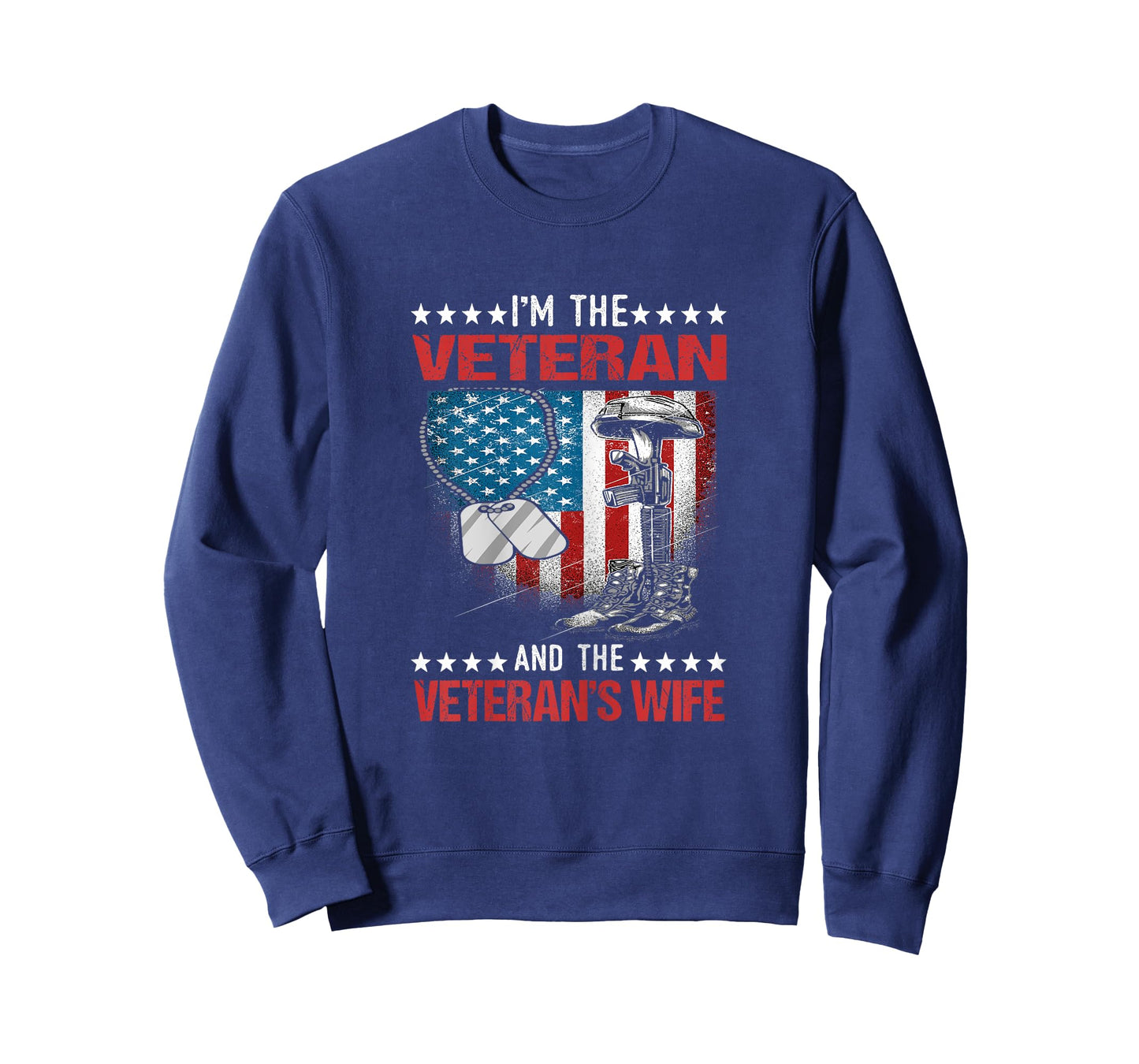 I'm The Veteran and The Veteran's Wife - Female Veterans T-Shirt