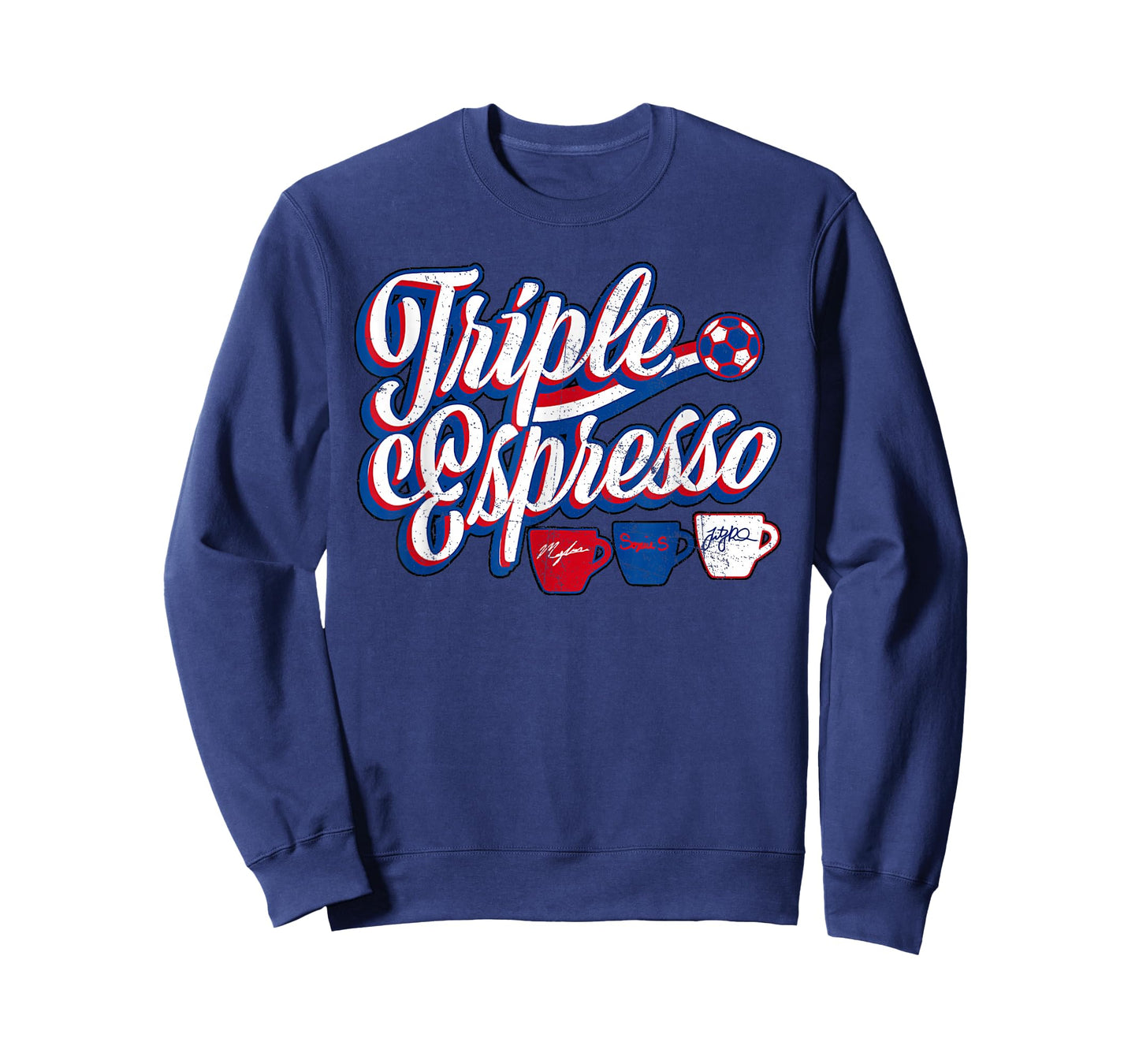 Triple Espresso T-Shirt Triple Espresso America USA Flag T-Shirt