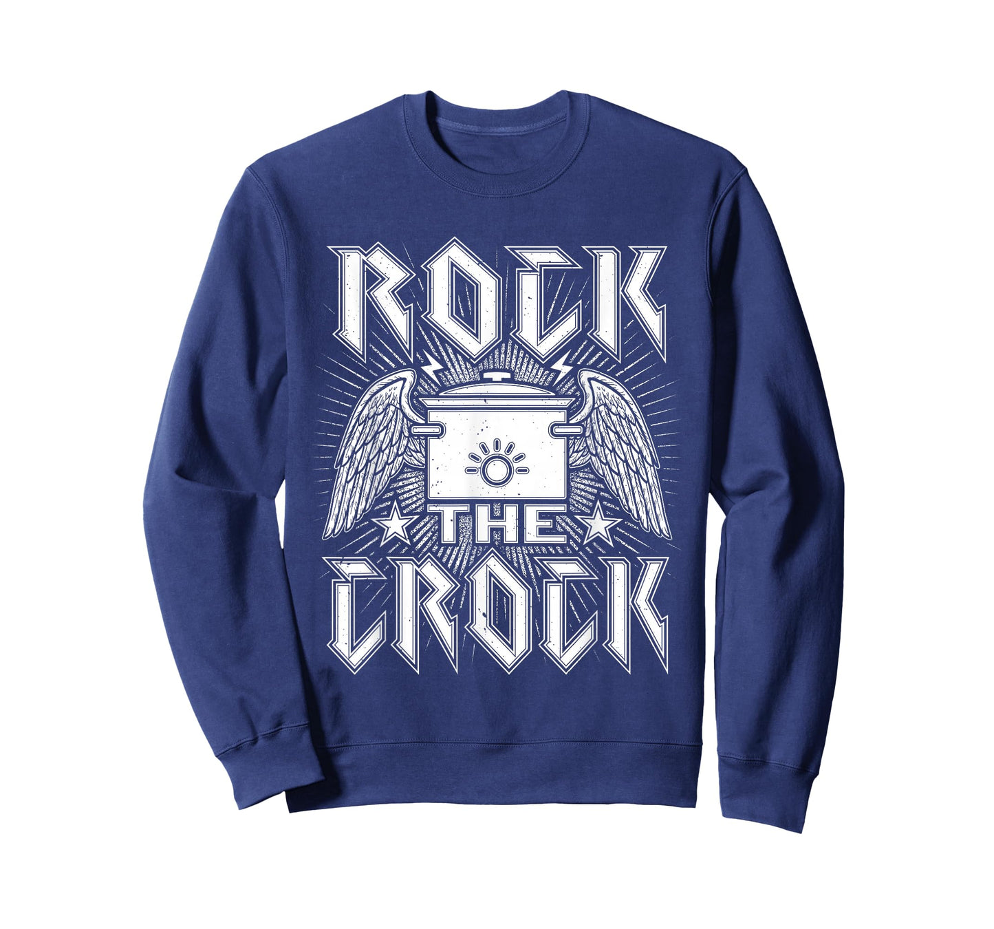 Crockpot Cooker Rock The Crock Funny Cooking T-Shirt